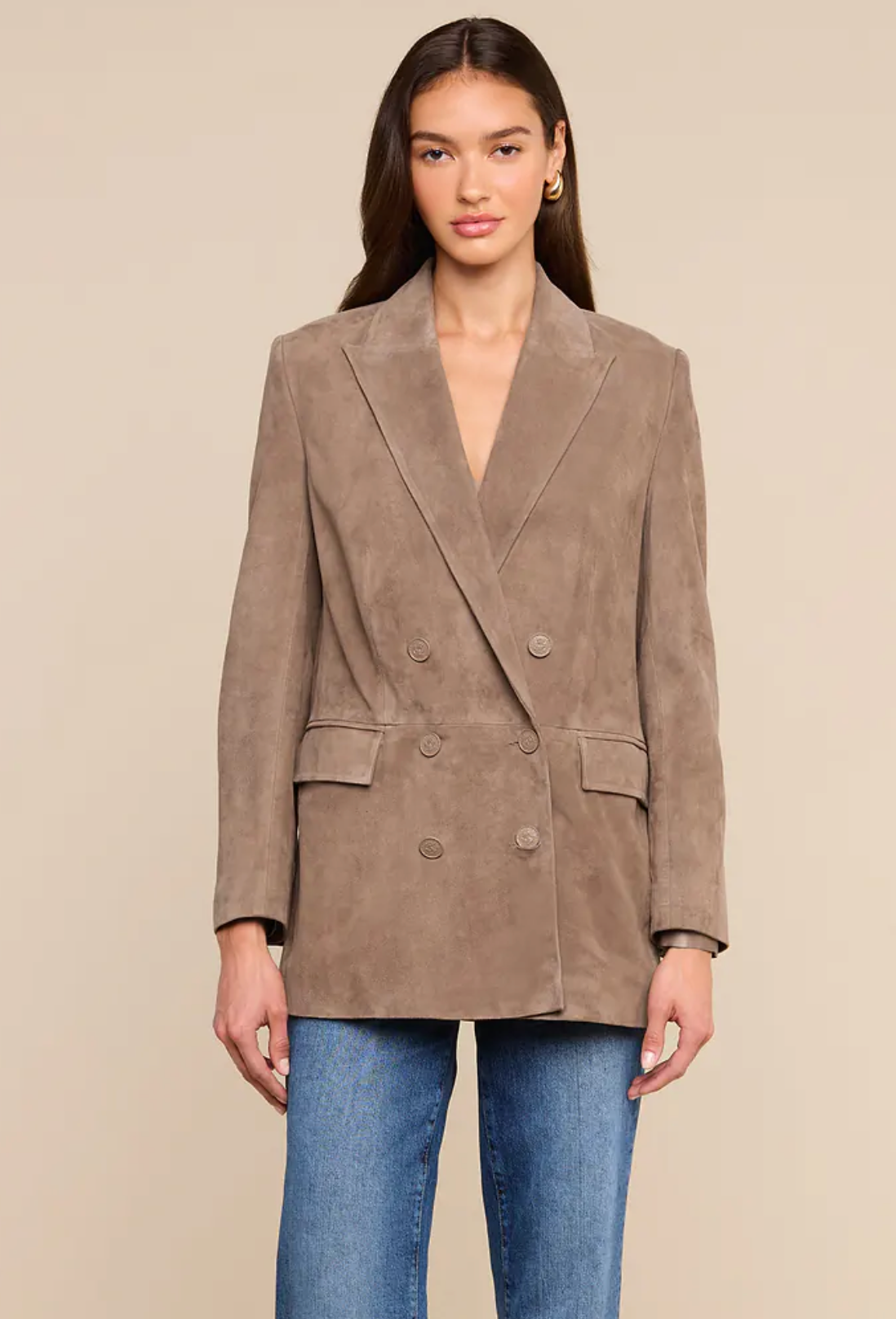 Aimee Relaxed Double Breasted Blazer