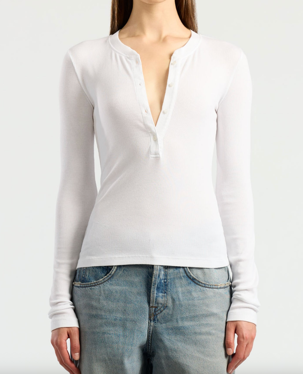 Verona Long Sleeved Henley