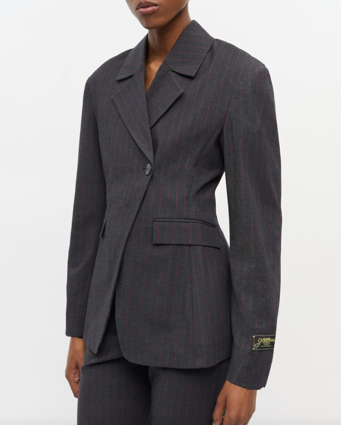 Stretch Stripe Blazer