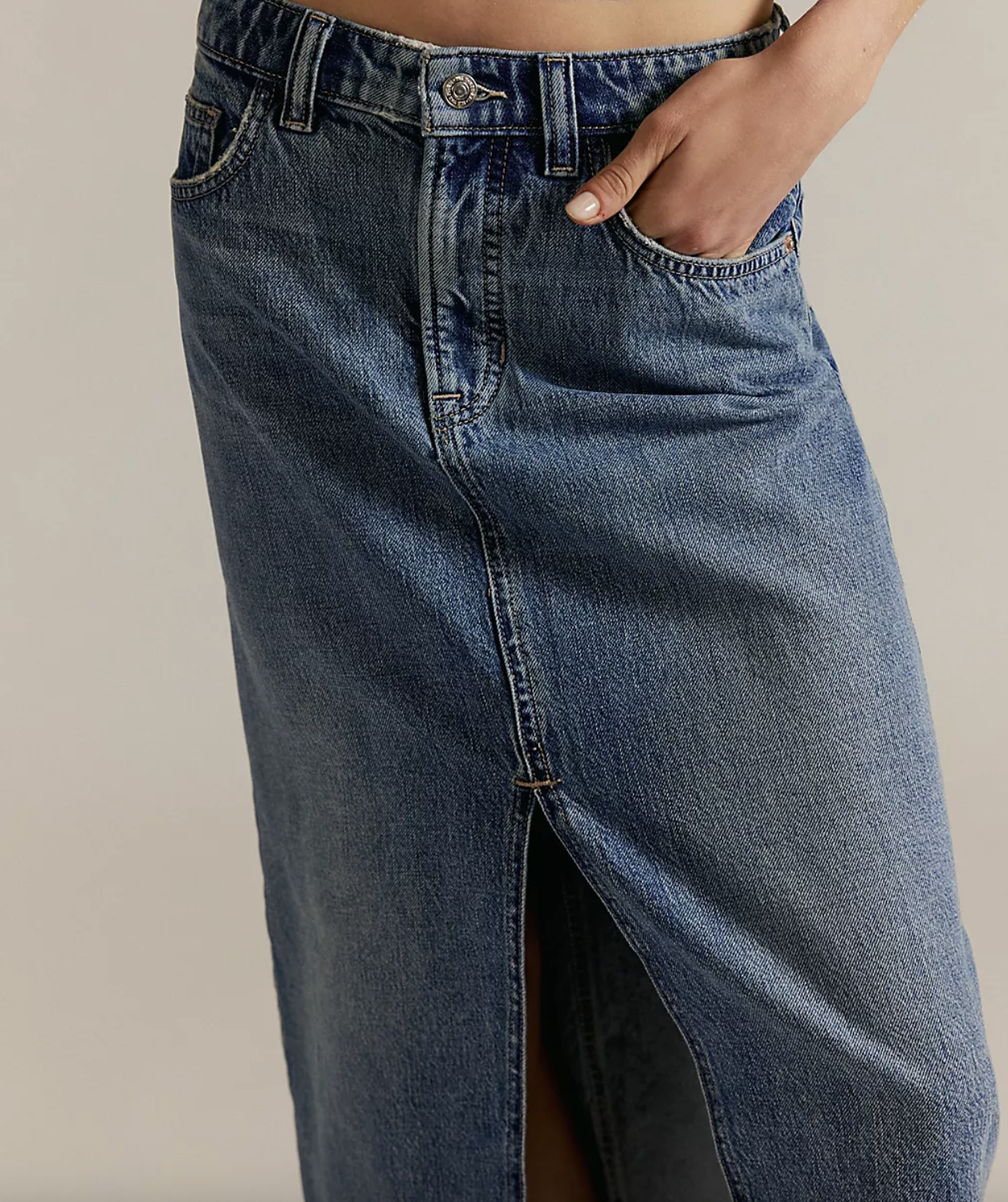 Nothing Better Denim Maxi