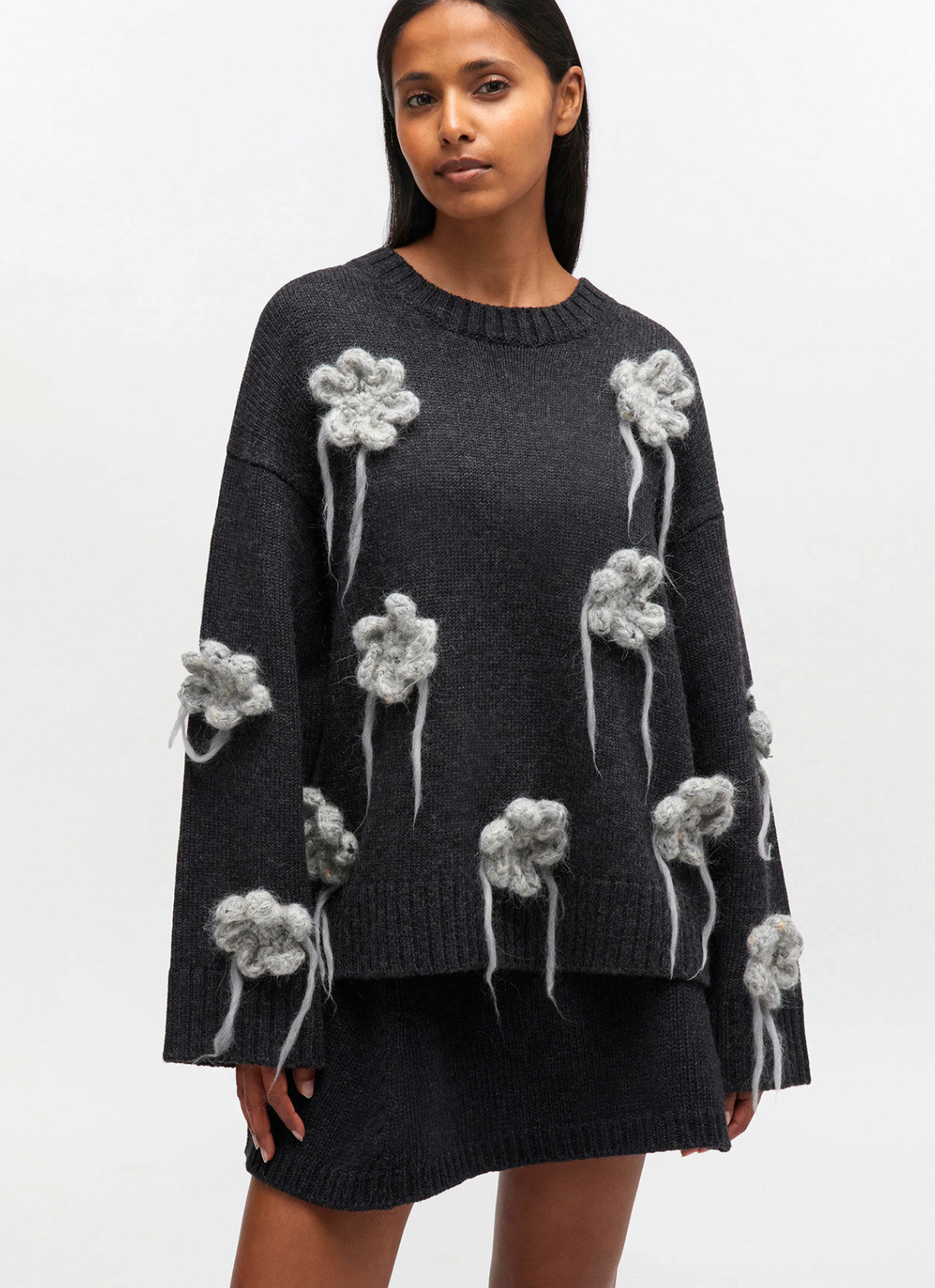 Flower Crochet Sweater