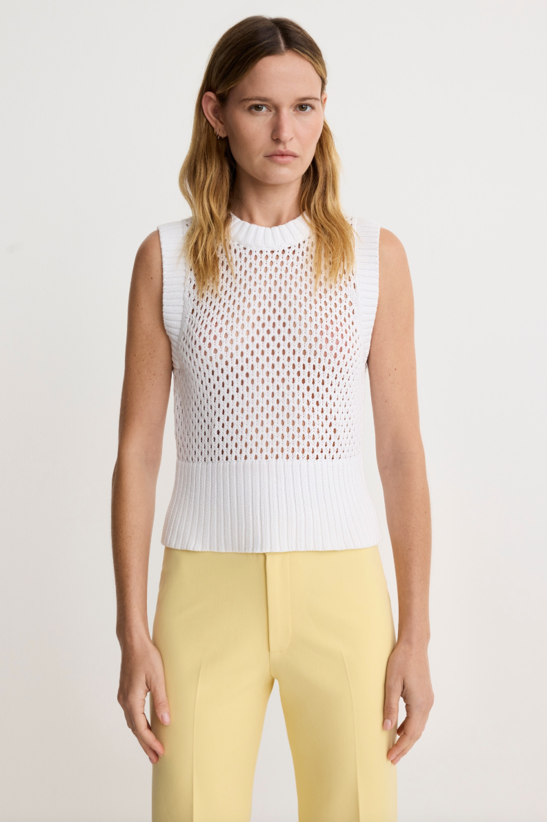 Mesh Knit Vest