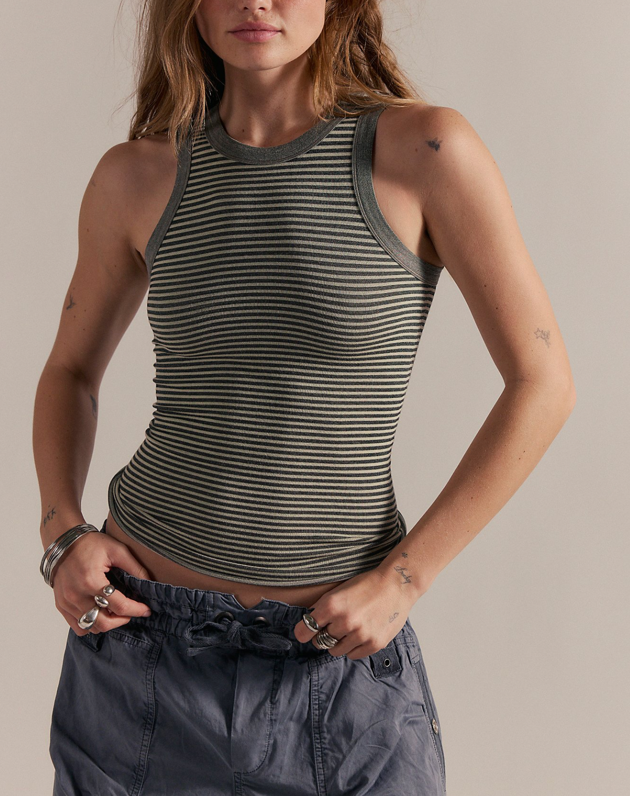 So Soft Seamless Stripe Tank