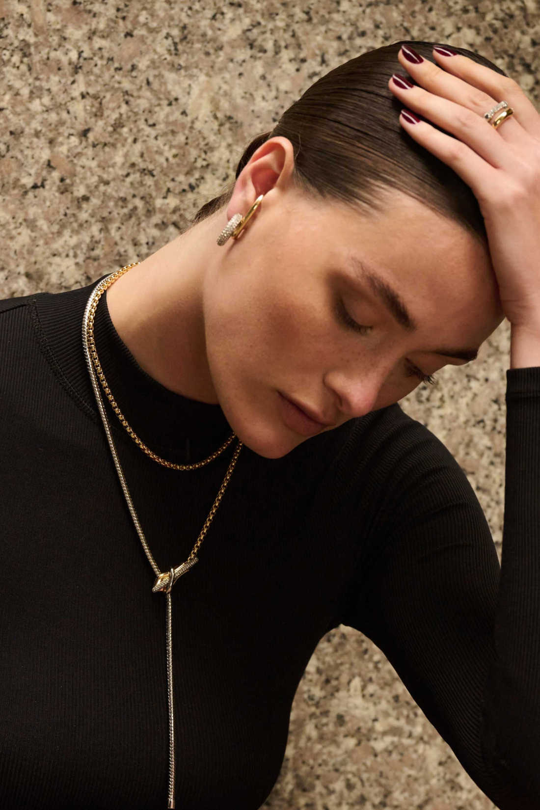 Venom Lariat Necklace