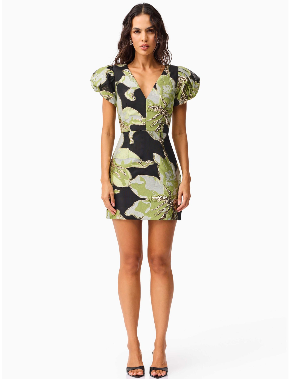 Elysia Cap Sleeve Mini Dress