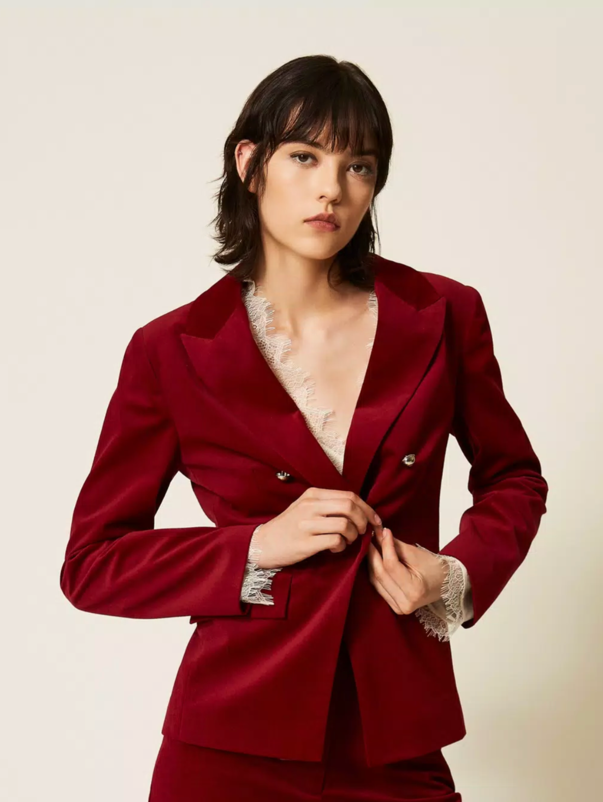 Textured Blazer