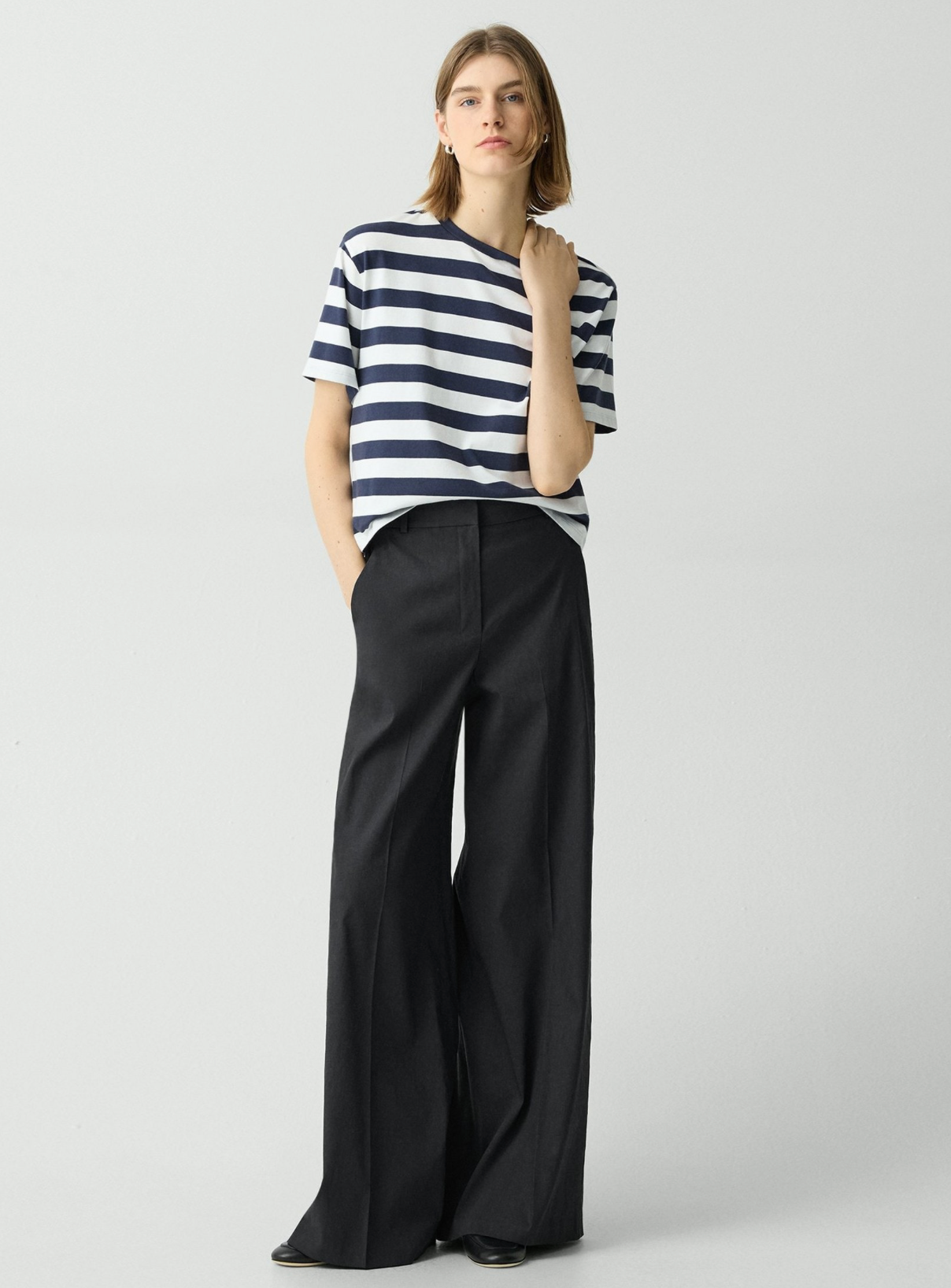 High Waisted Trouser in Good Crunch