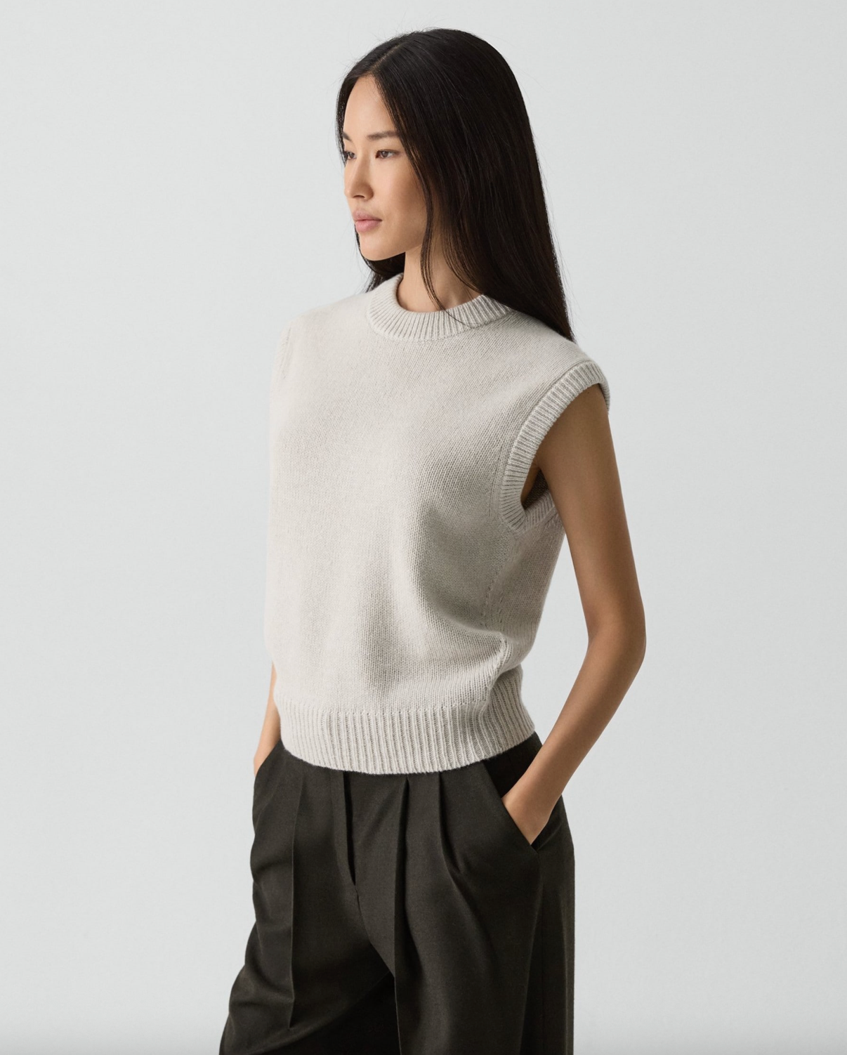 Relaxed Sweater Vest