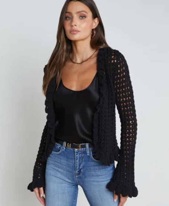 Solaris Open Stitch Cardigan