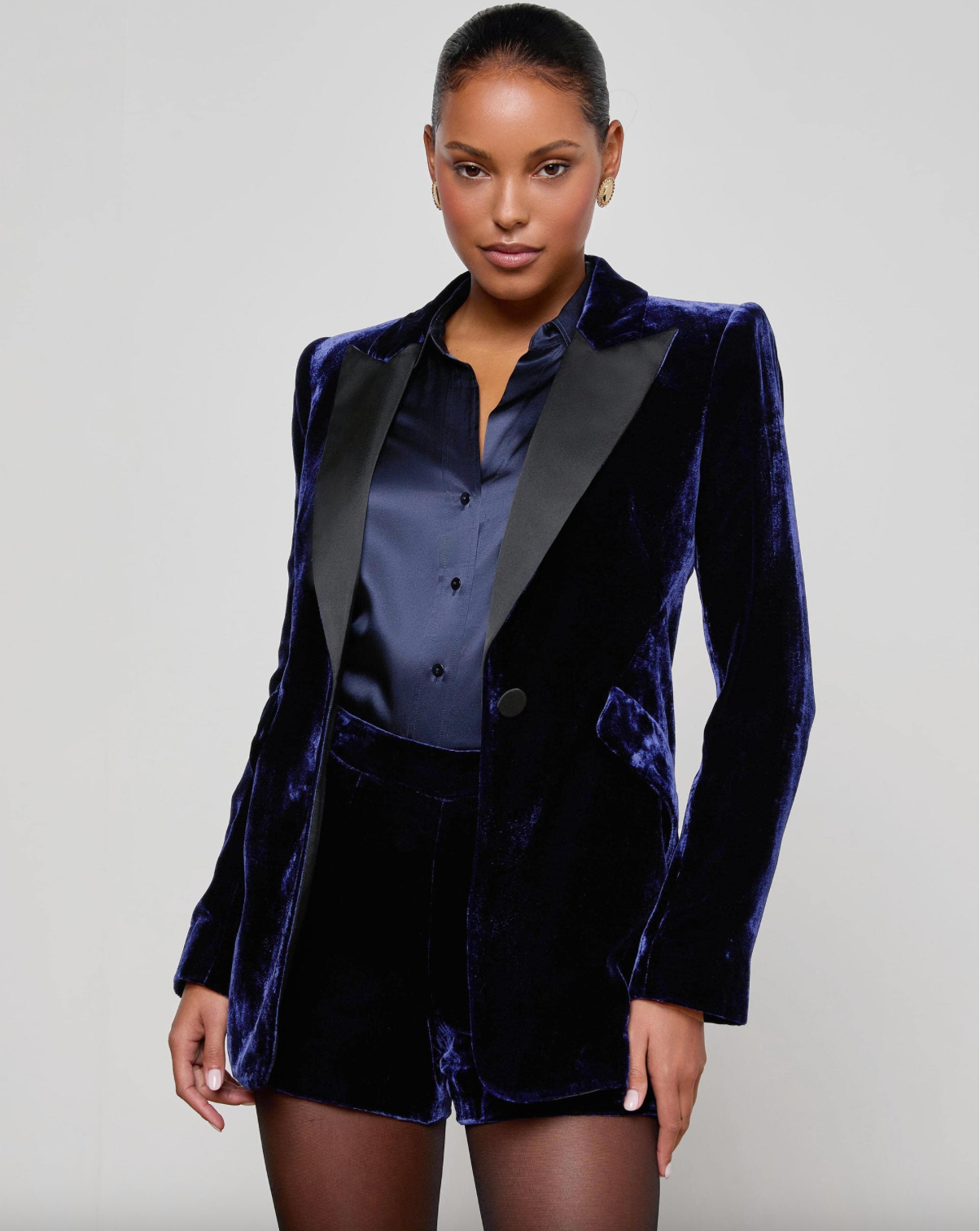 Sheila Structured Tux Blazer