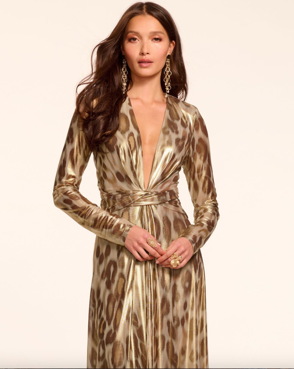 Printed Martini Gown