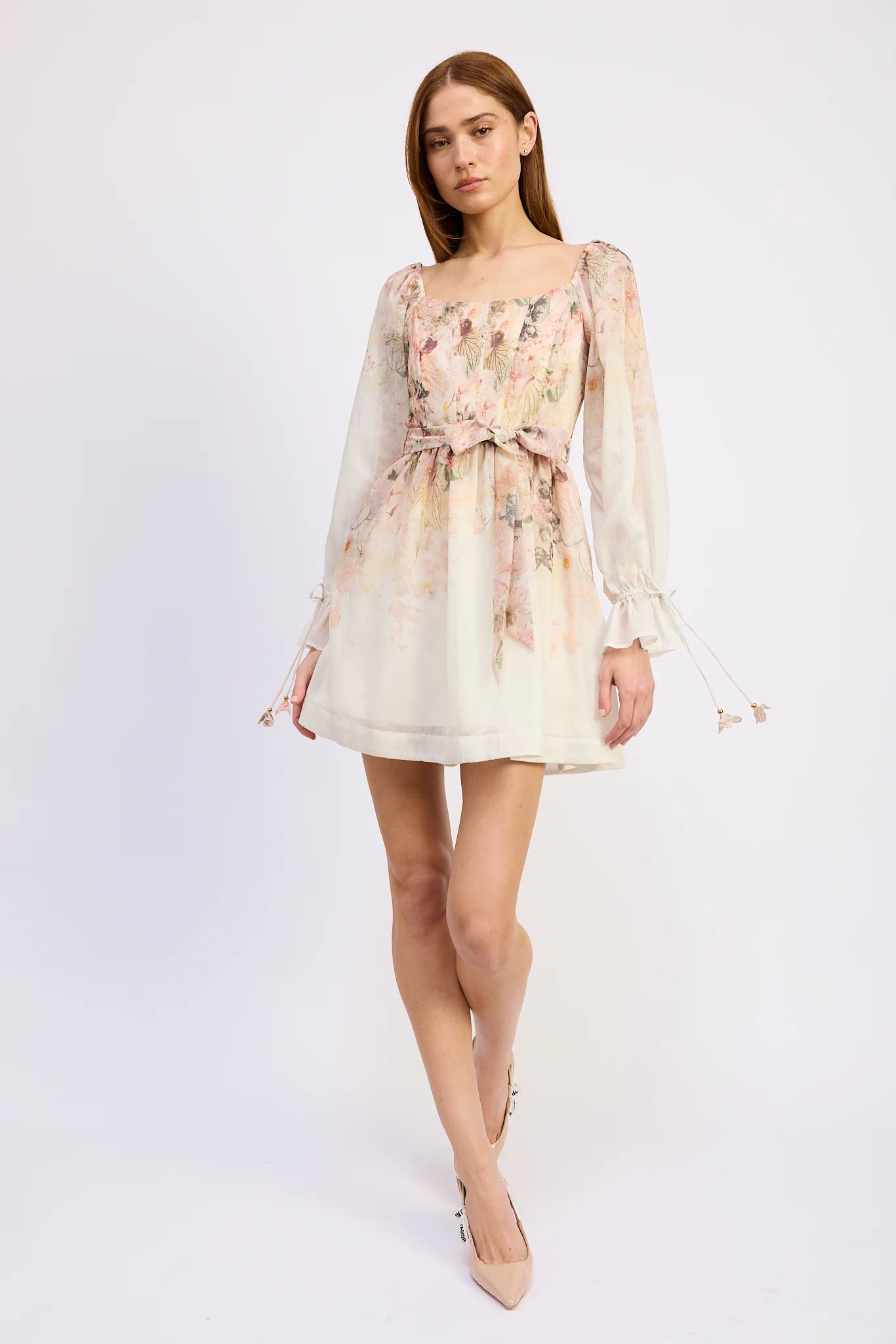 charlotte mini dresses Charlotte Mini Dress Cream
