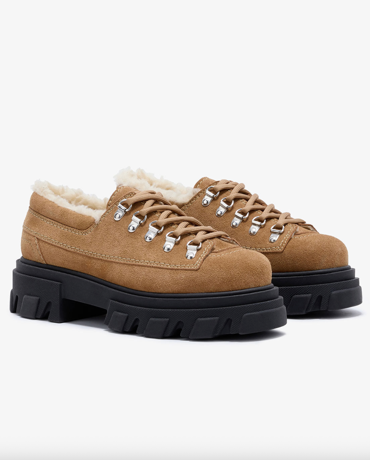 Cleated Derbies Suede