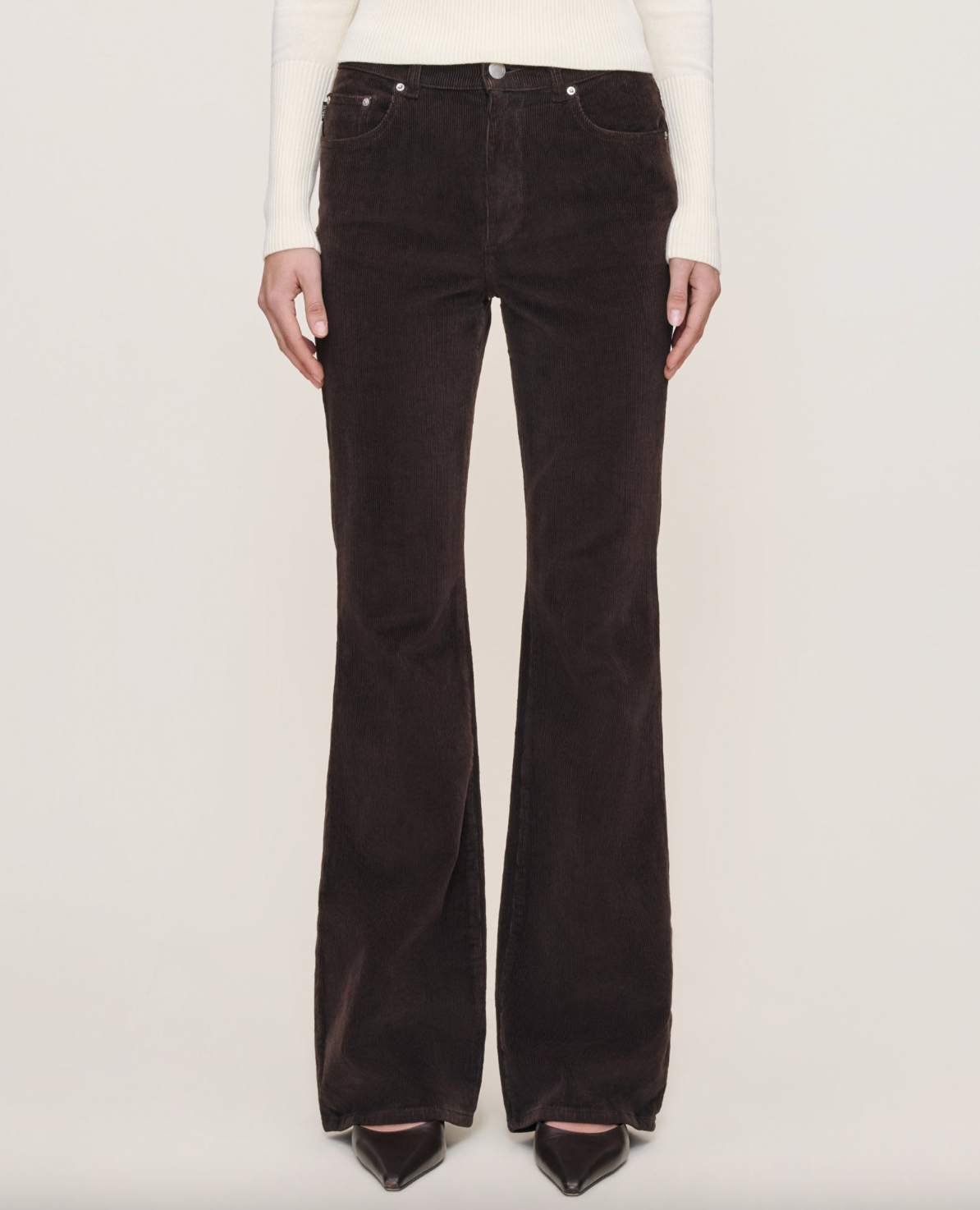 Bridget Boot, High Rise Instasculpt Corduroy