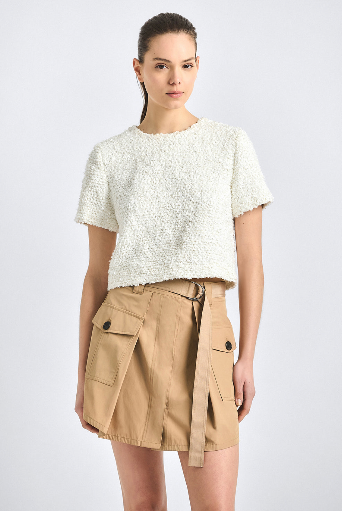 Veyra Cargo Mini Skirt