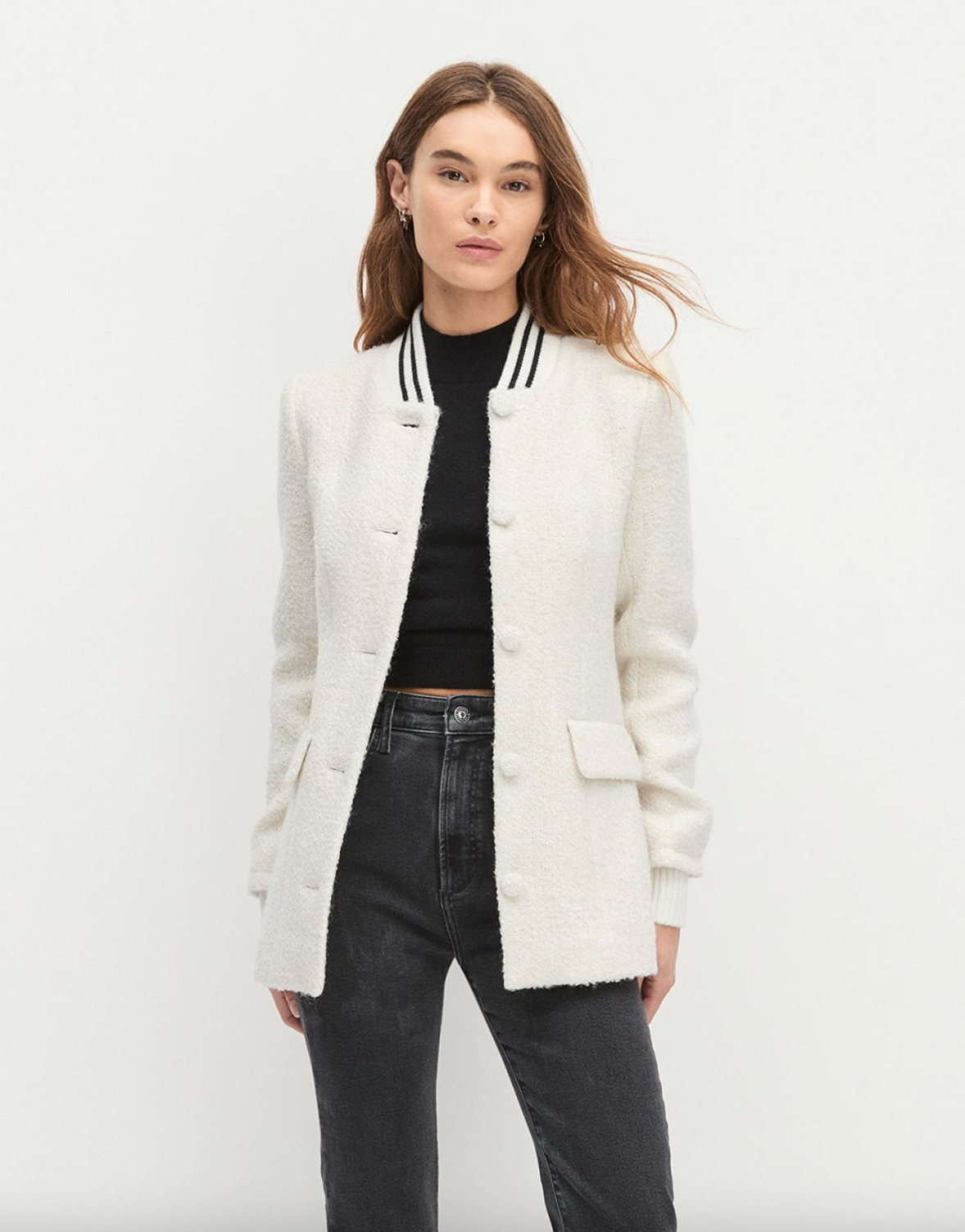 The Varsity Boucle Blazer