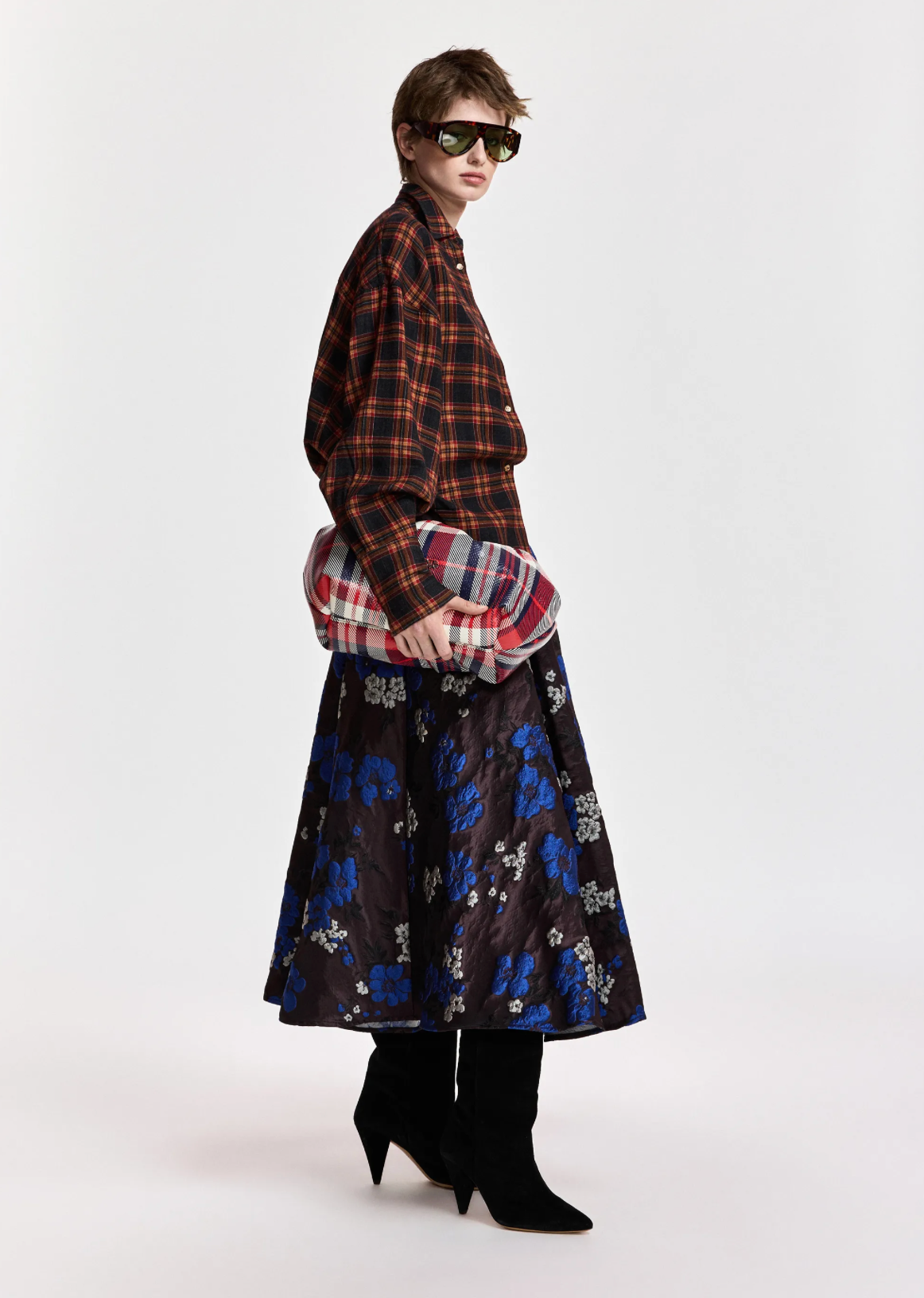 Kathyanne Circle Midi Skirt