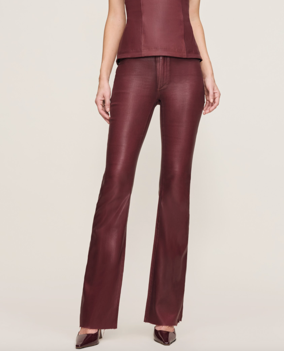 Bridget Boot, High Rise Instasculpt Coated