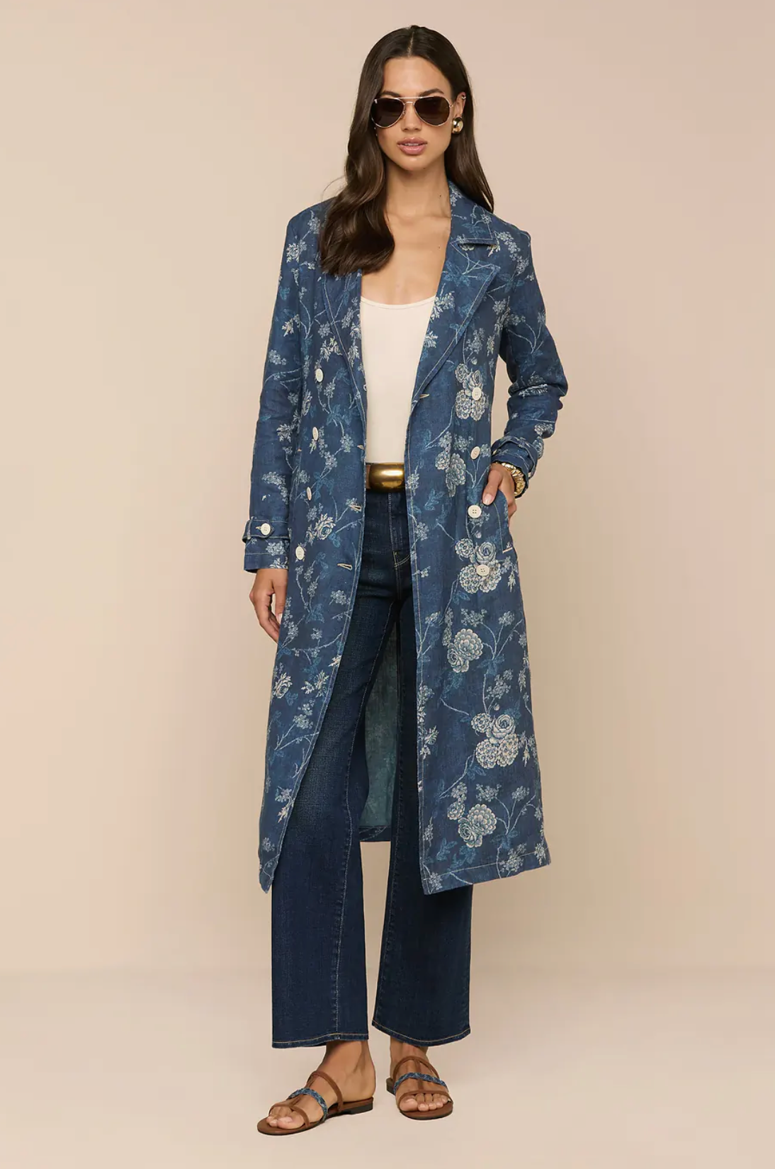Bradley Linen Trench