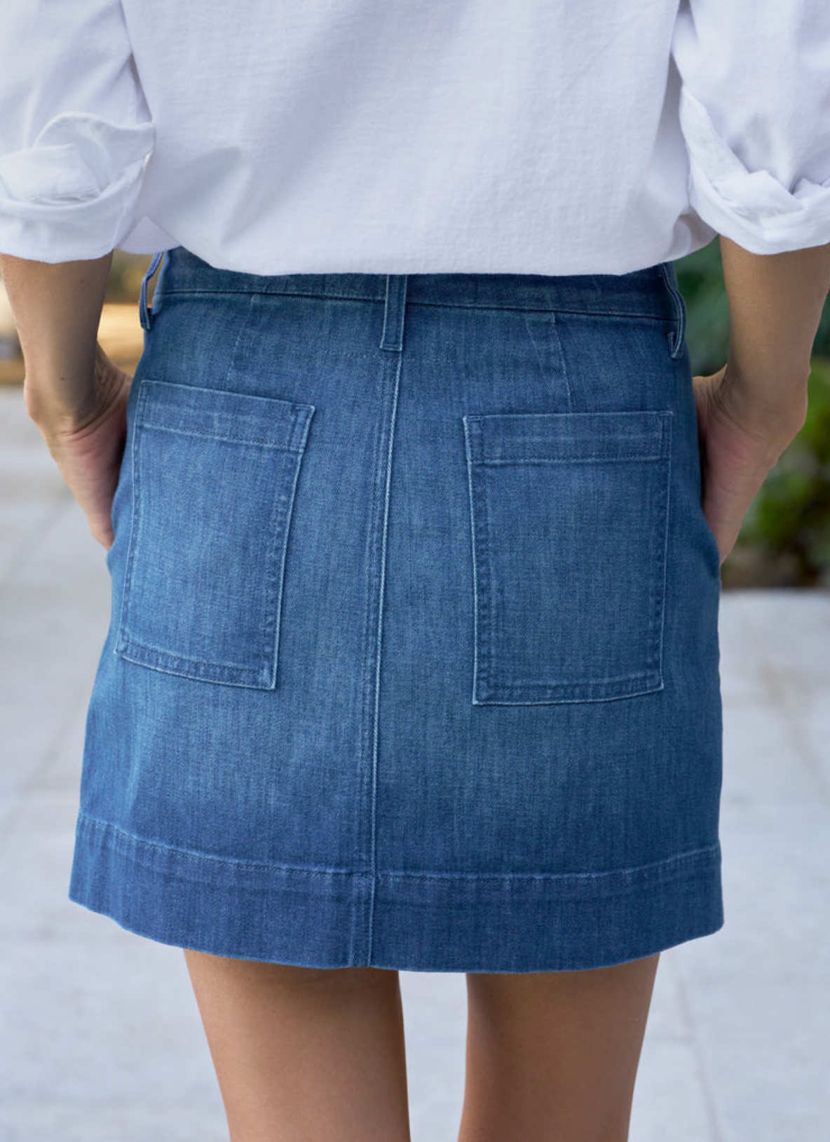 Jameson Skirt in Denim