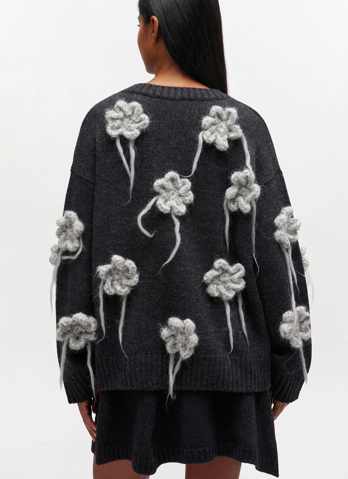 Flower Crochet Sweater