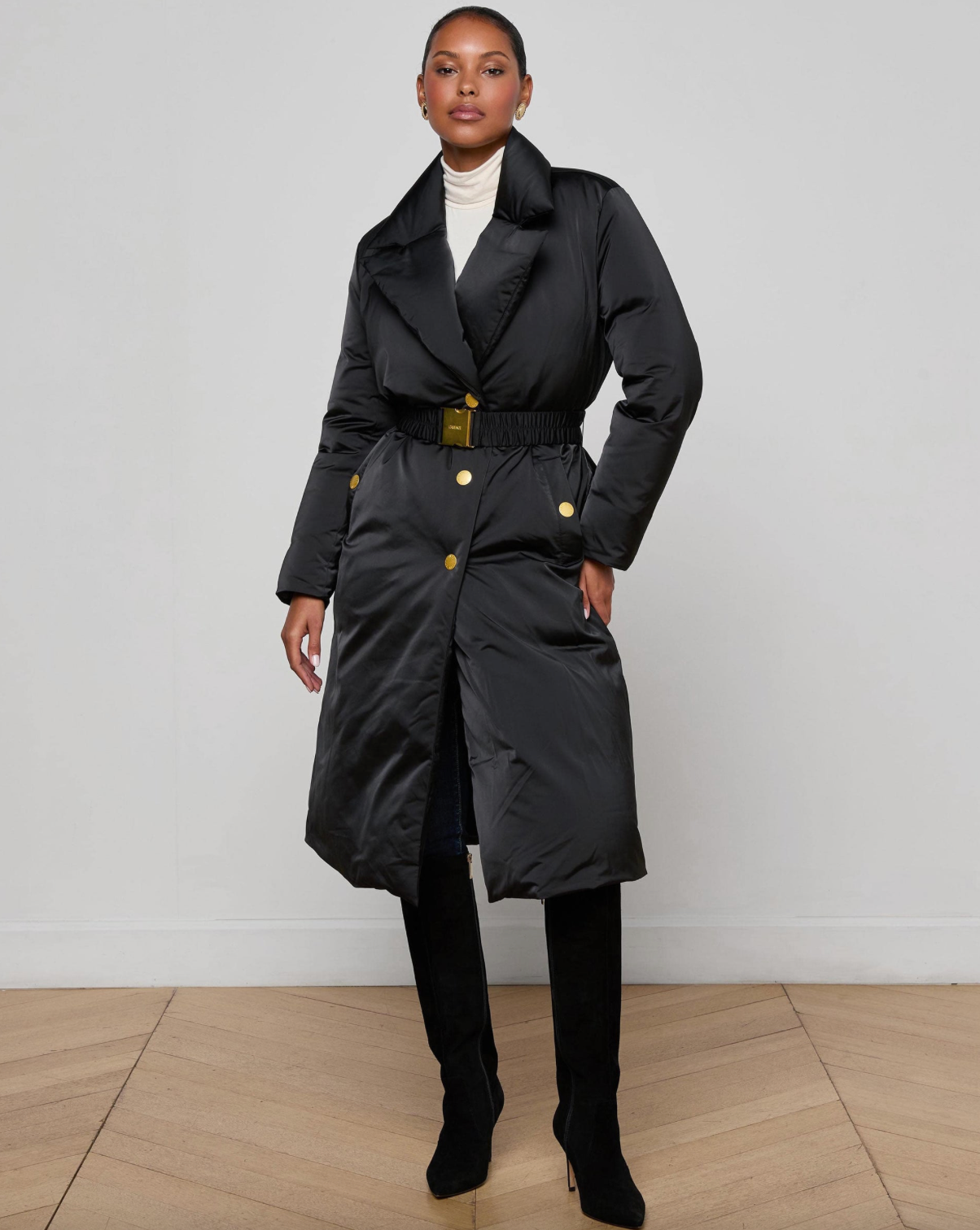 Kataleya Mid Calf Puffer Coat