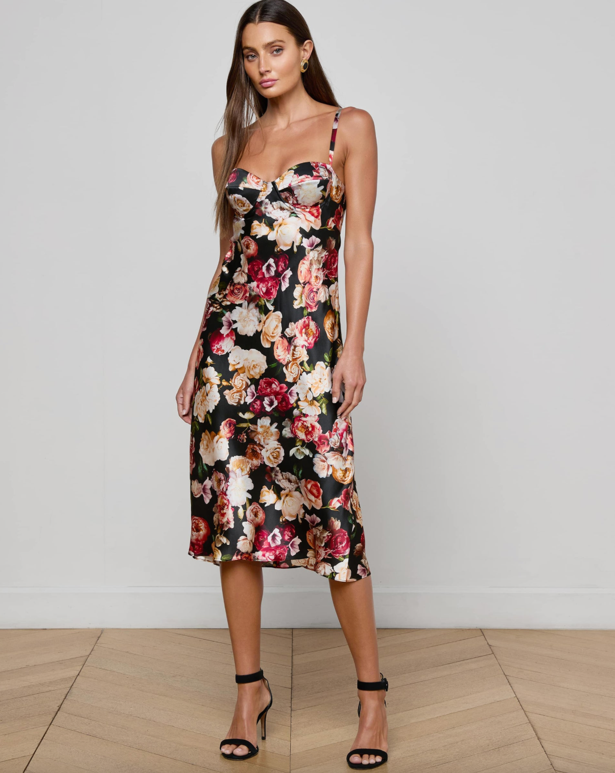 Solay Bias Cut Slip Dress - Garbarini Solay Bias Cut Slip Dress - Garbarini