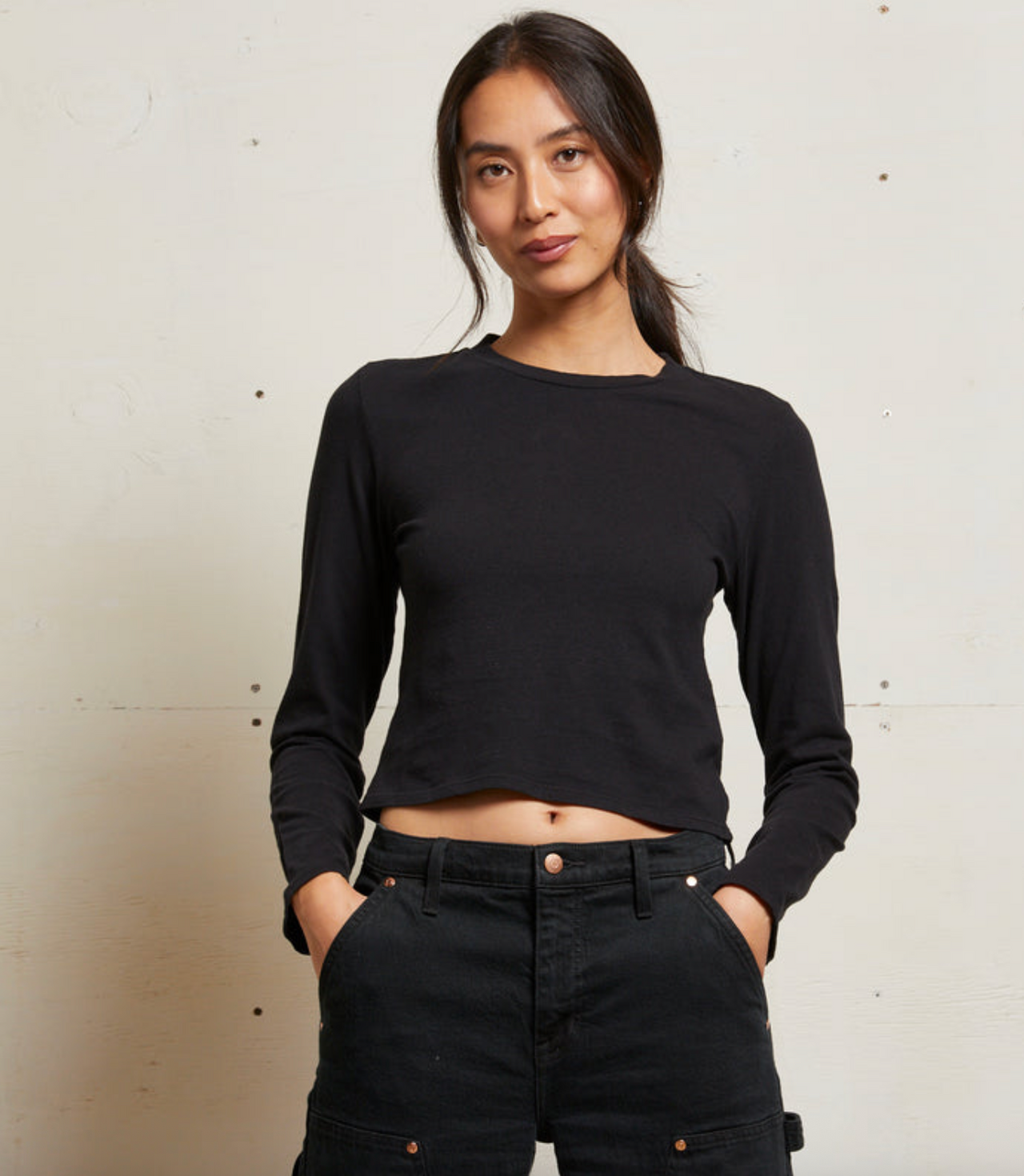 Jamie Recycled Cotton Long Sleeve