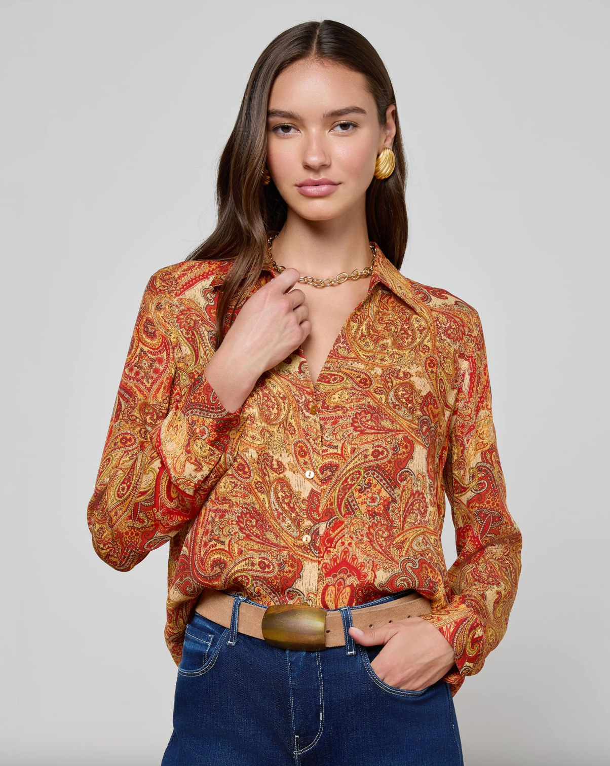 Nina Long Sleeve Blouse