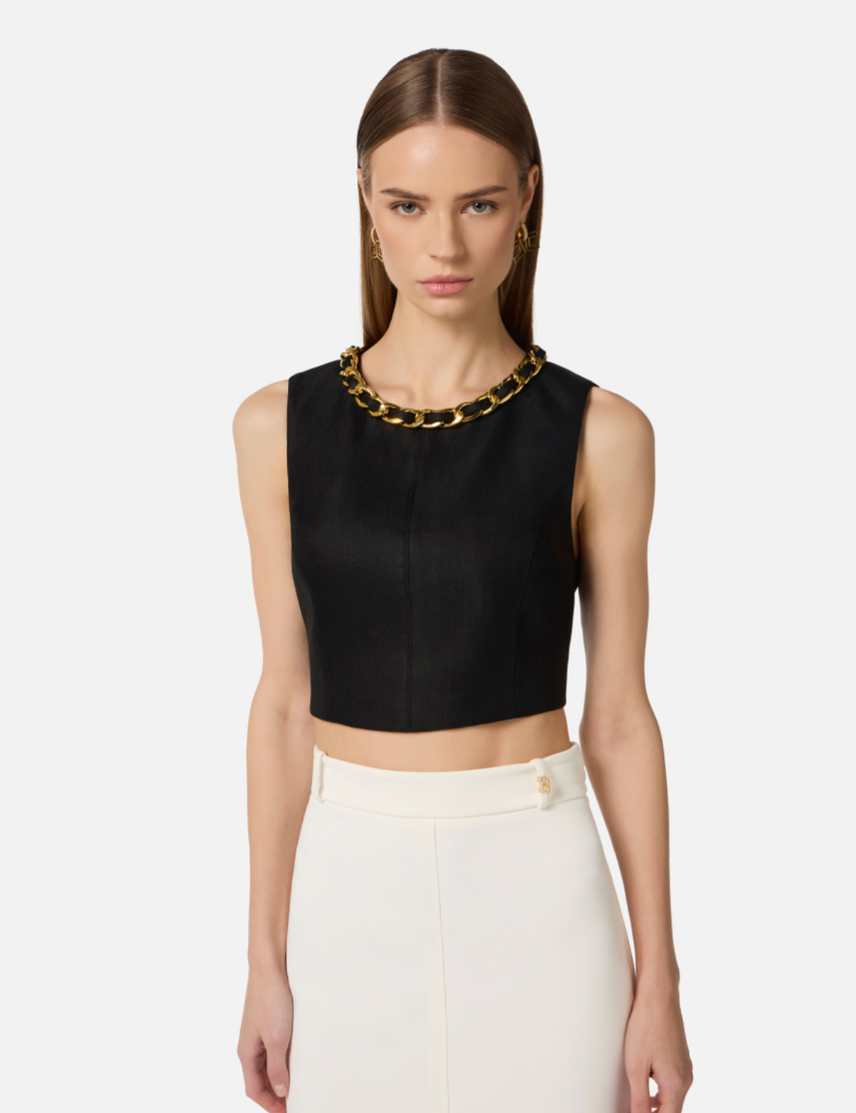 Chain Detail Top