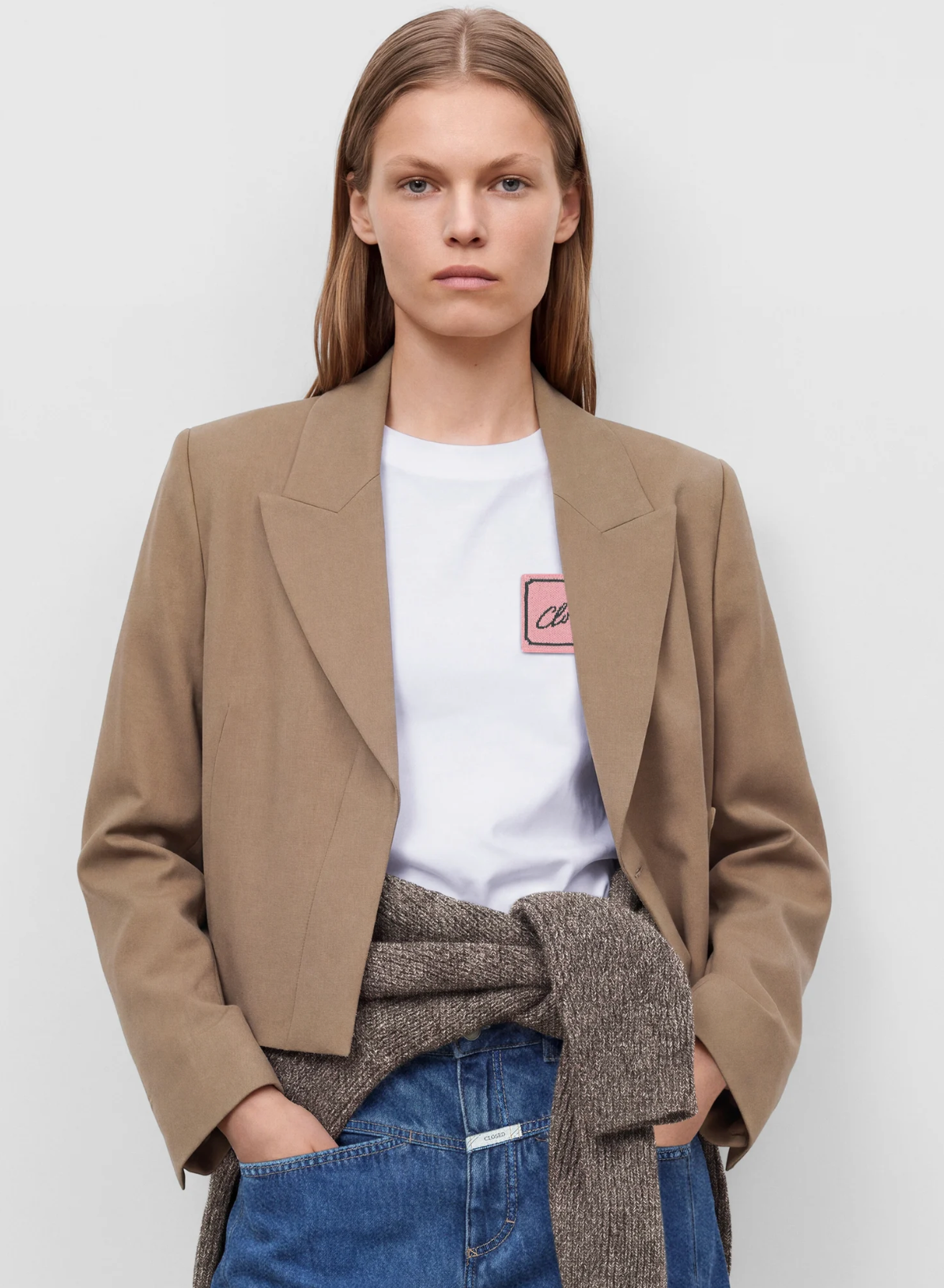 Cropped Blazer