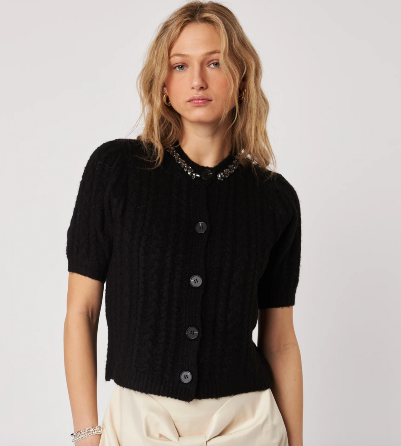 Maxwell Short Sleeved Cardigan