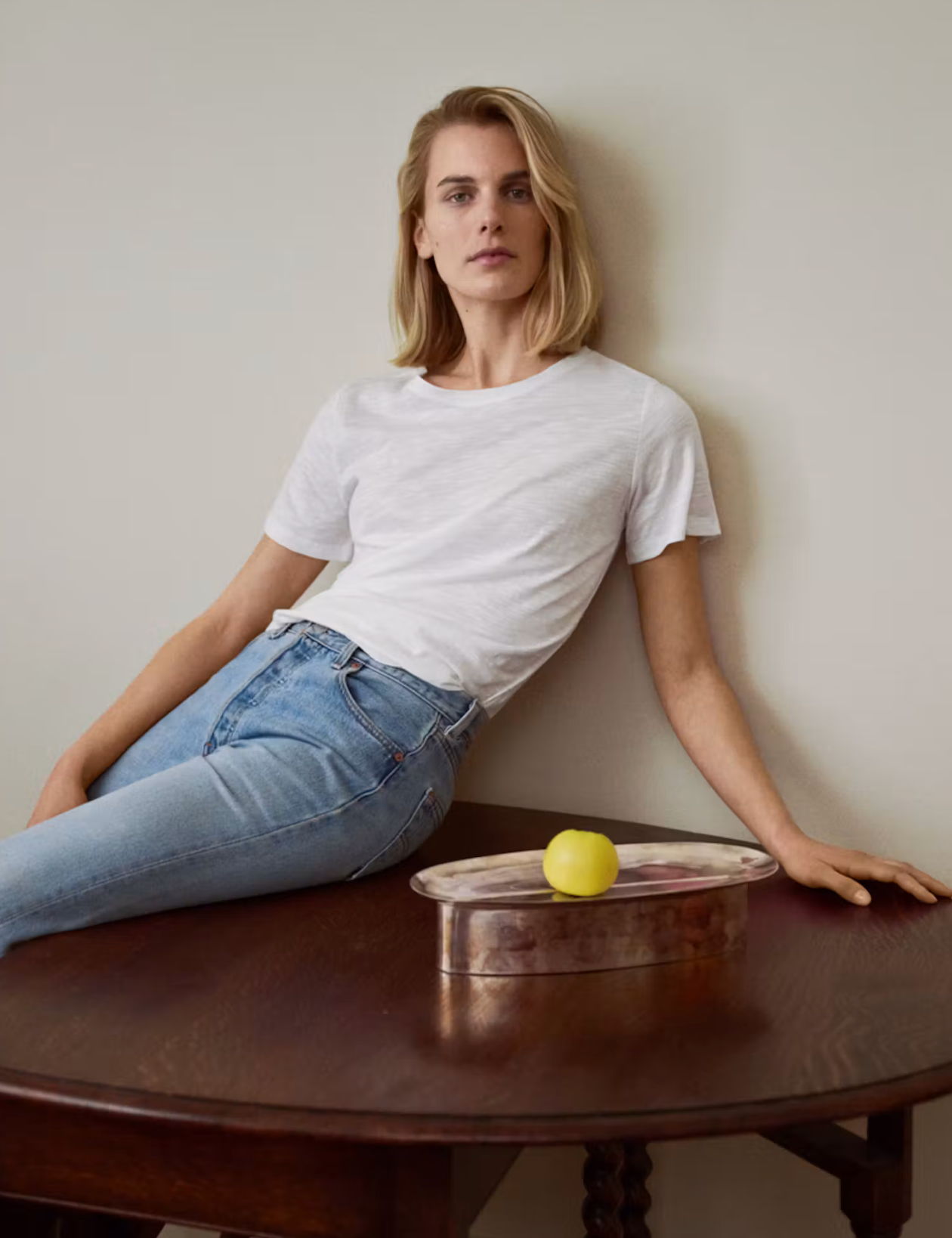 In Wear Alma T-Shirt Pure White