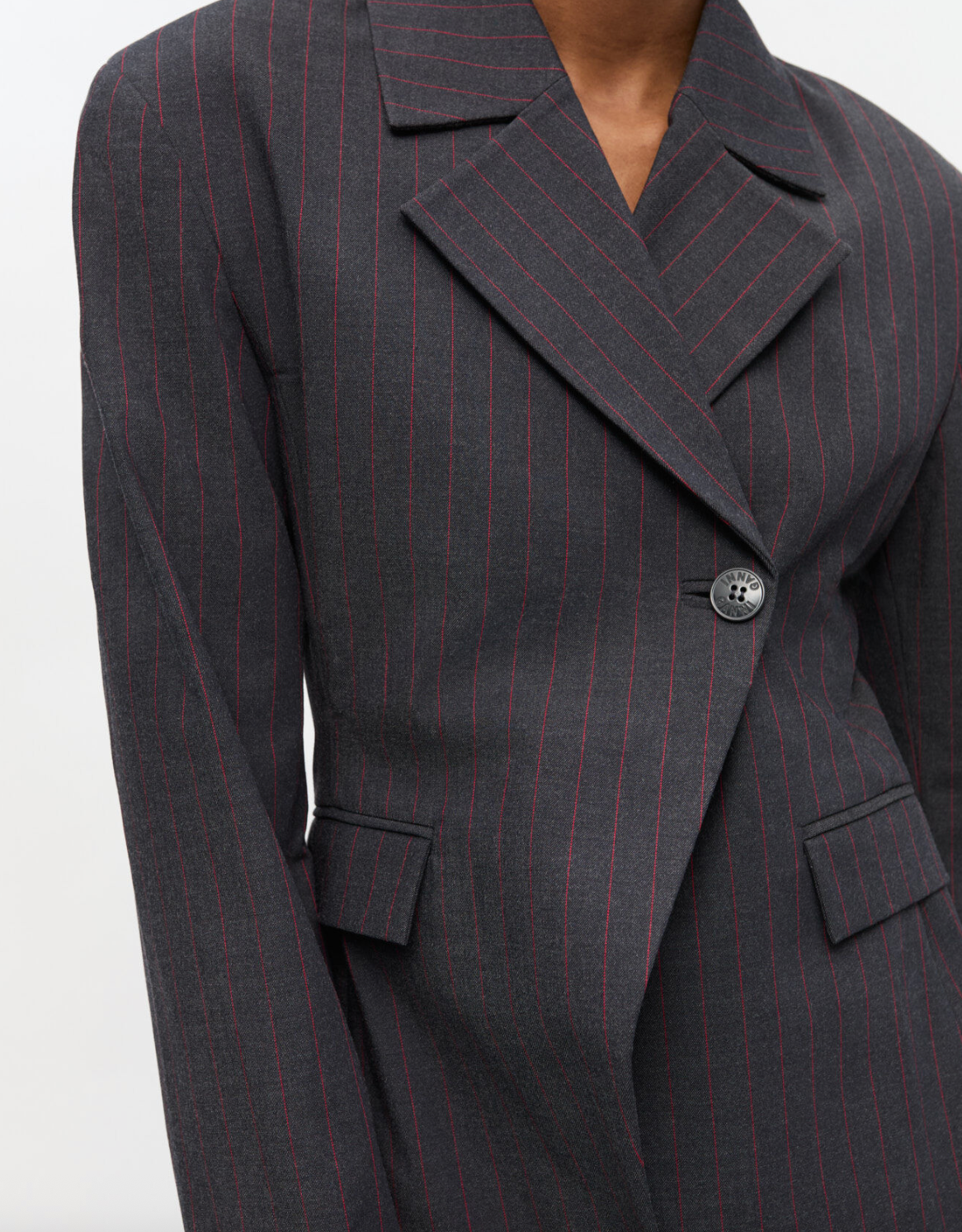 Stretch Stripe Blazer