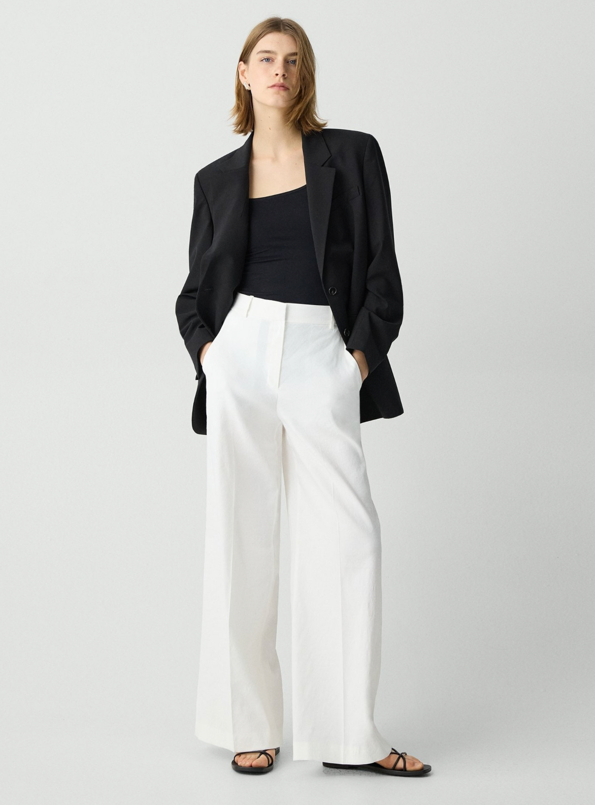 High Waisted Trouser in Good Crunch