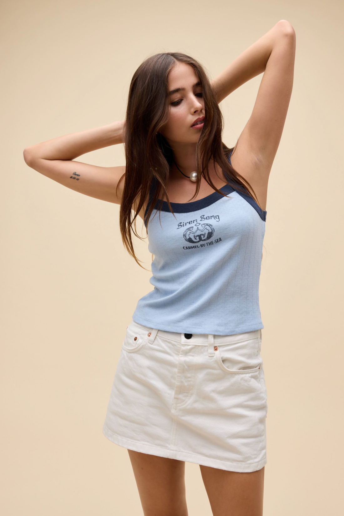 Siren Song 90s Pointelle Tank