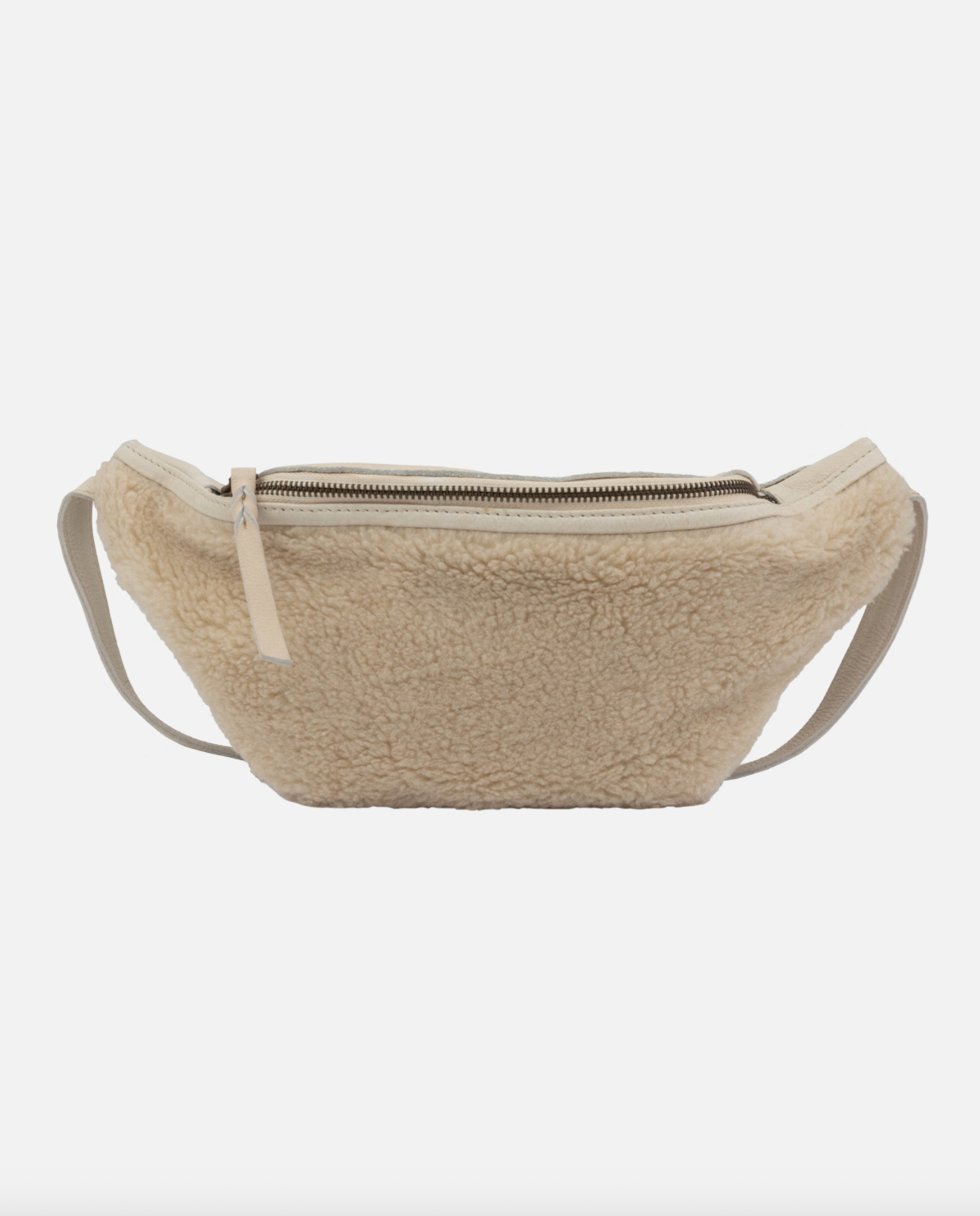 Maan Shearling Belt Bag