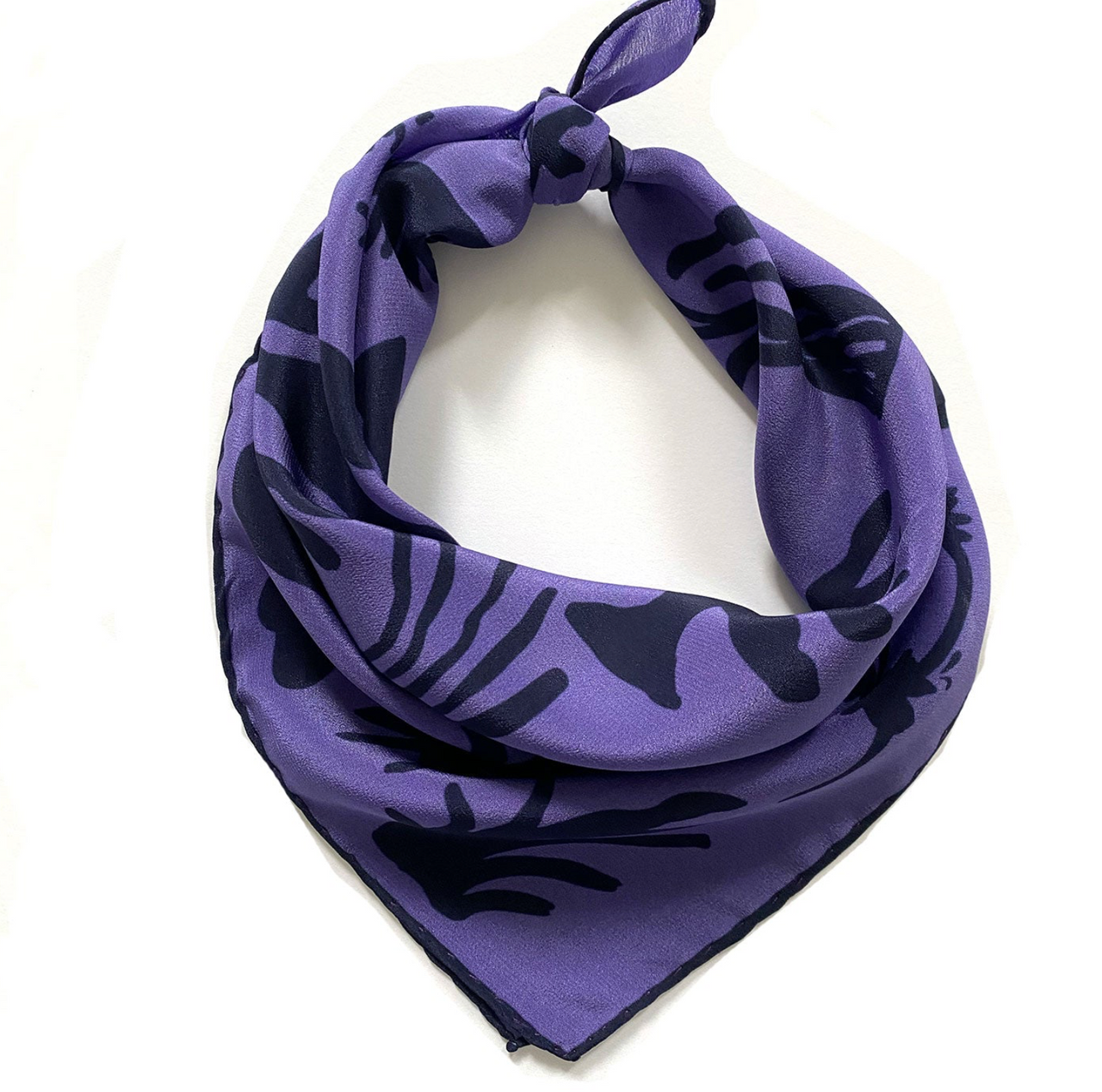 Life Aquatic Lilac Scarf