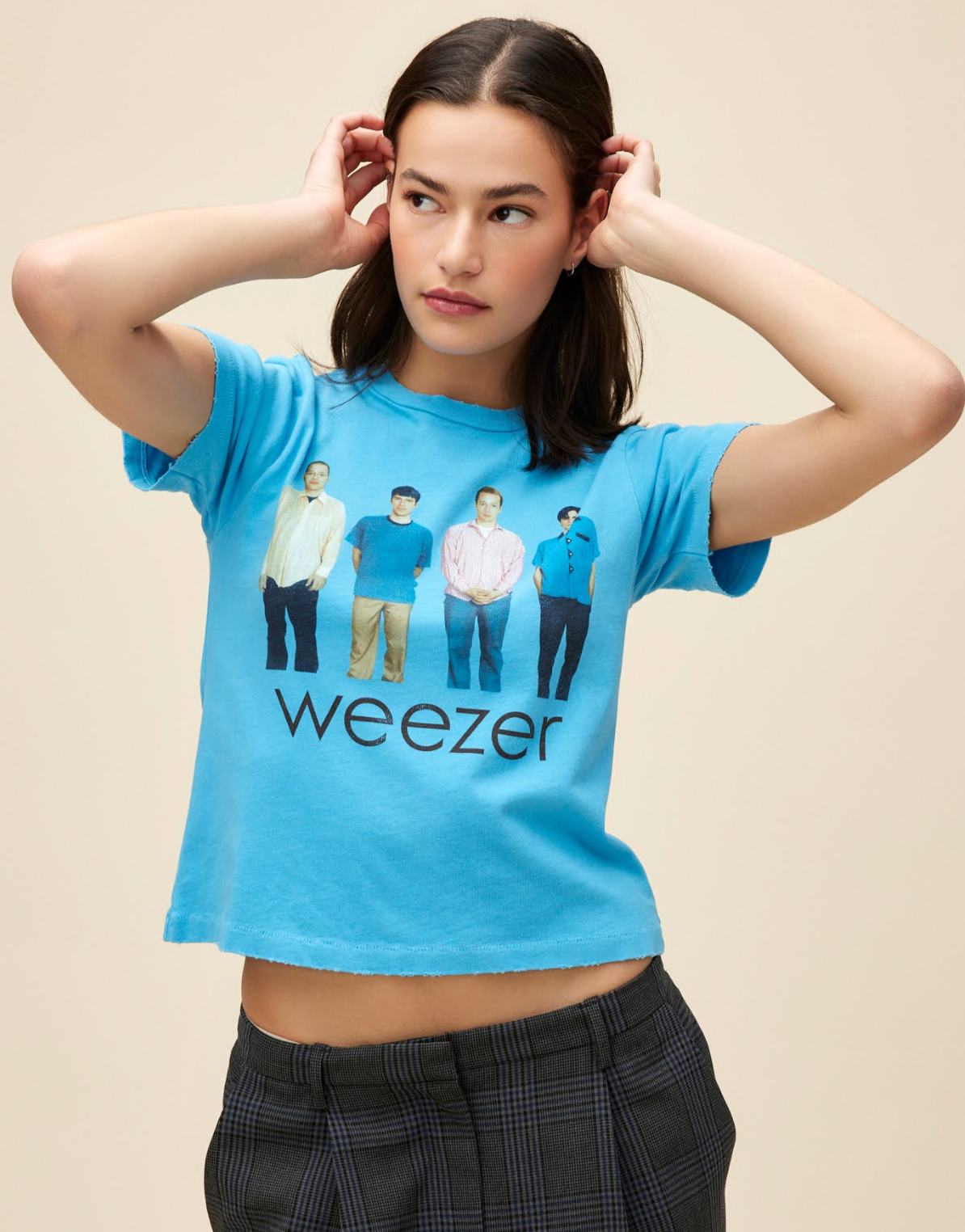 Weezer Blue Album Vintage Tee