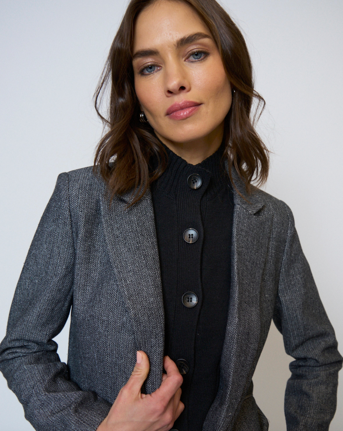 Billie Herringbone Jacket