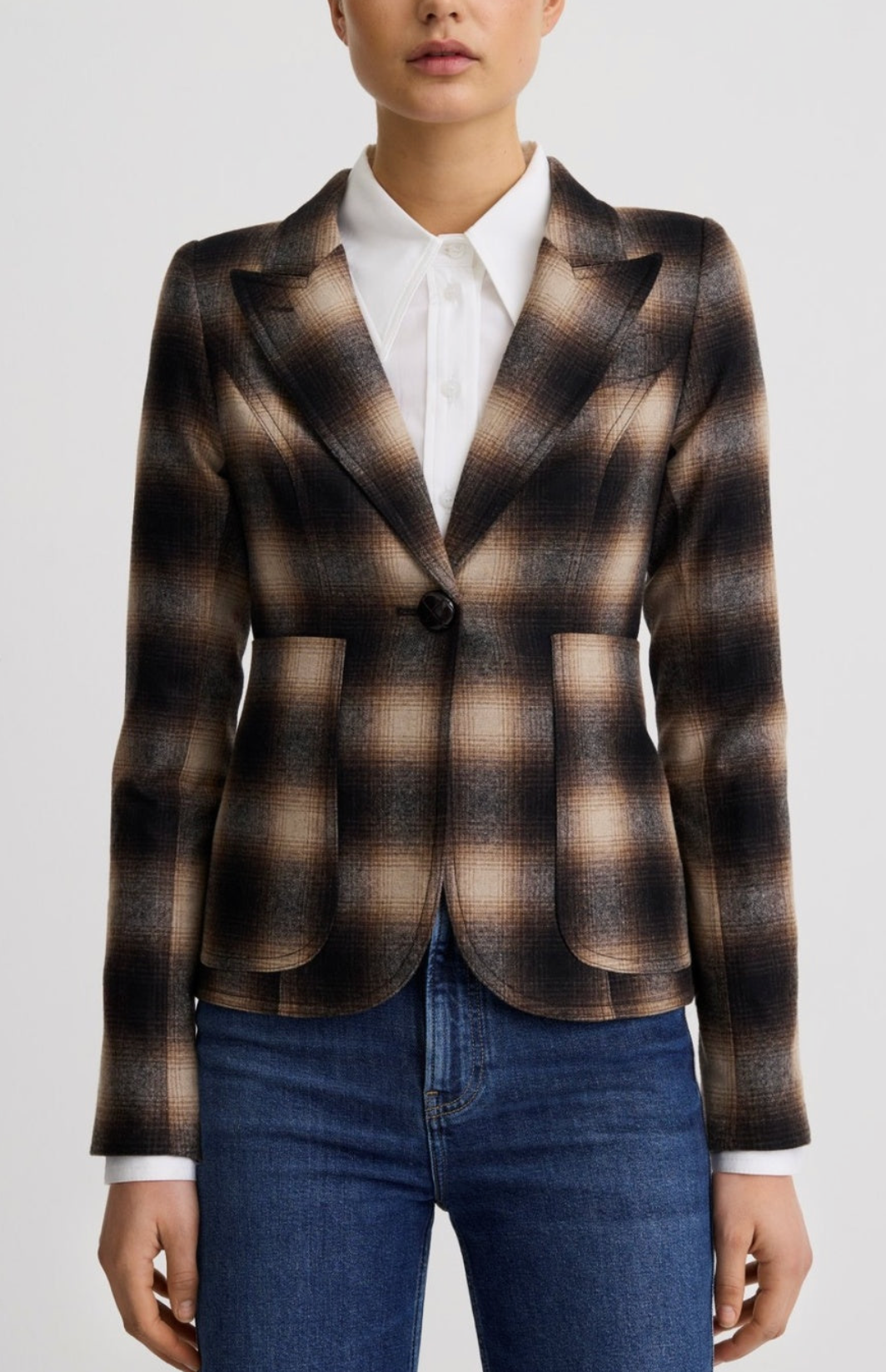Patch Pocket Duchess Blazer