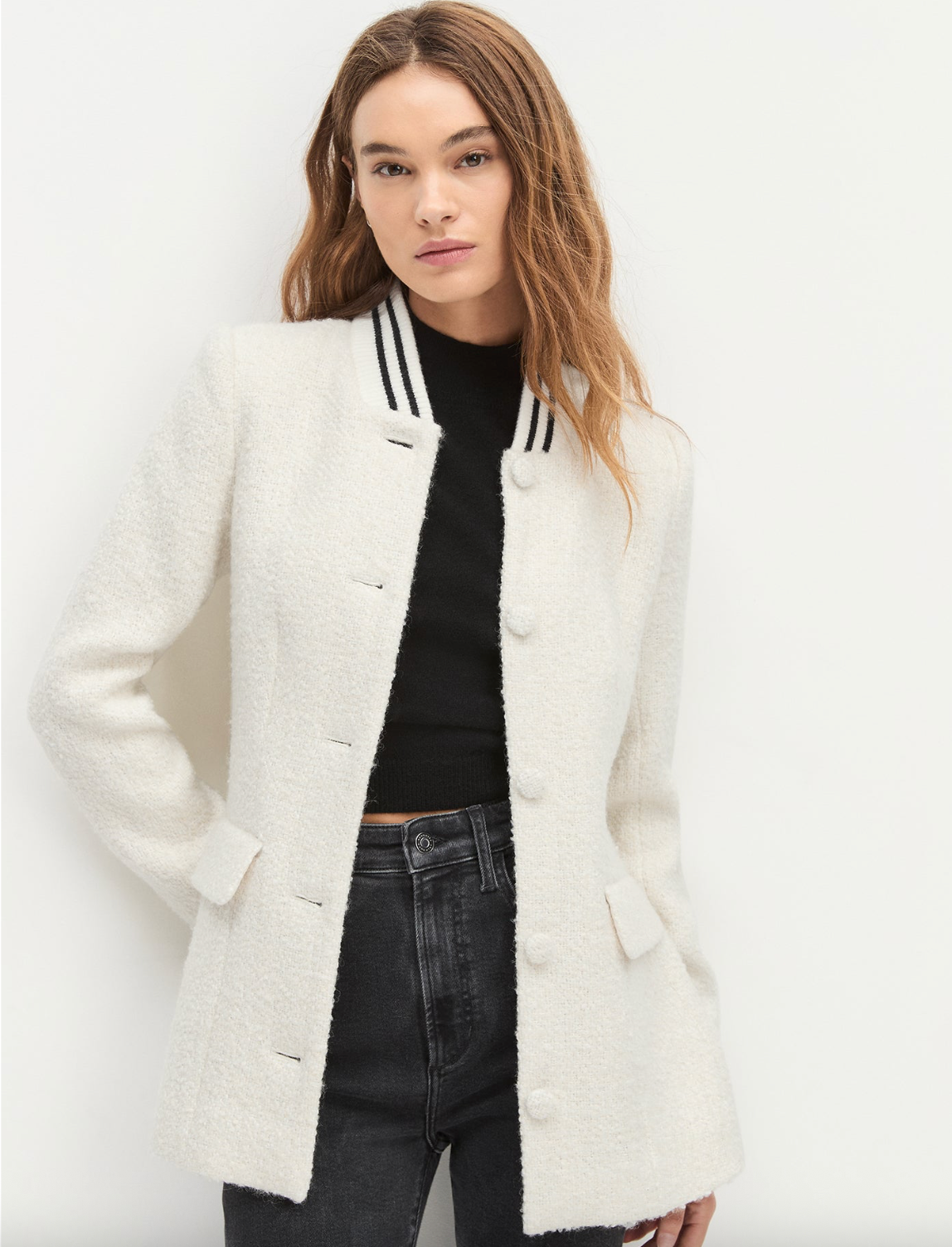 The Varsity Boucle Blazer