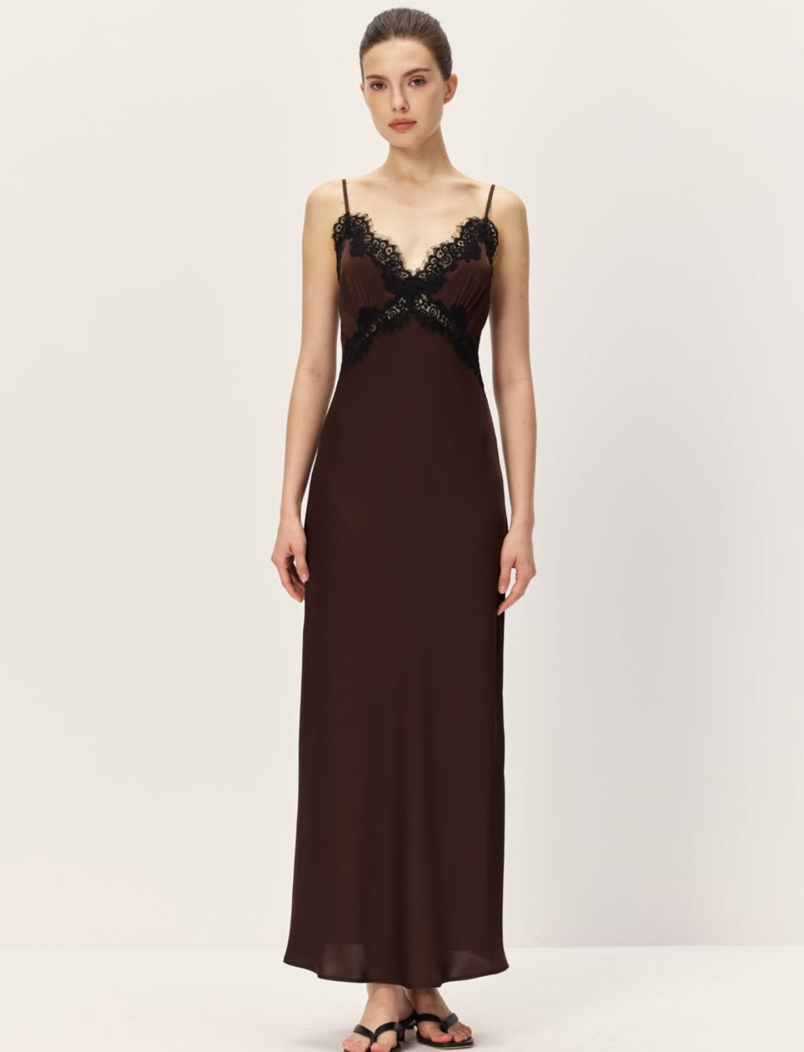 Evy Satin Slip Dress