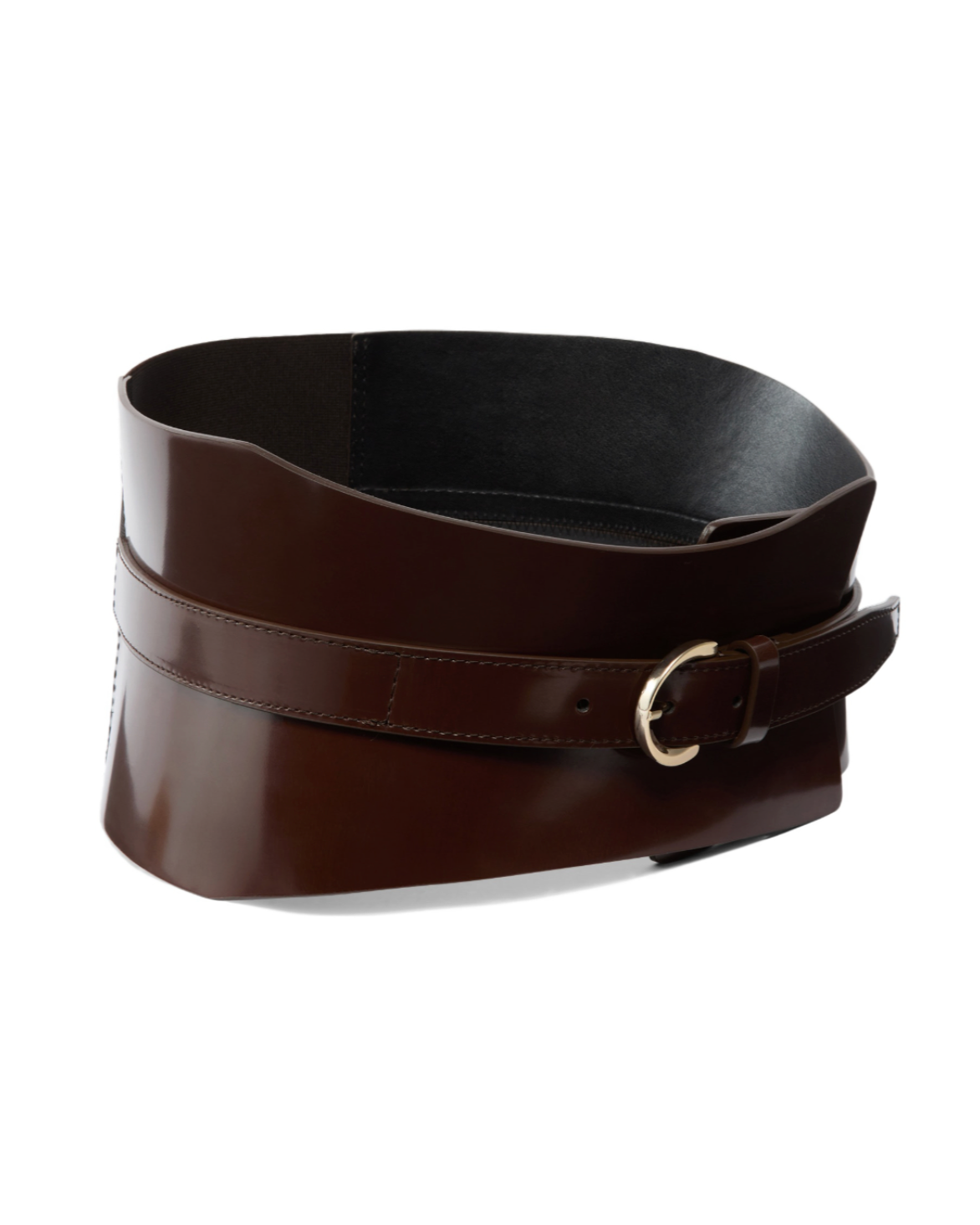 Leather Curved Belt