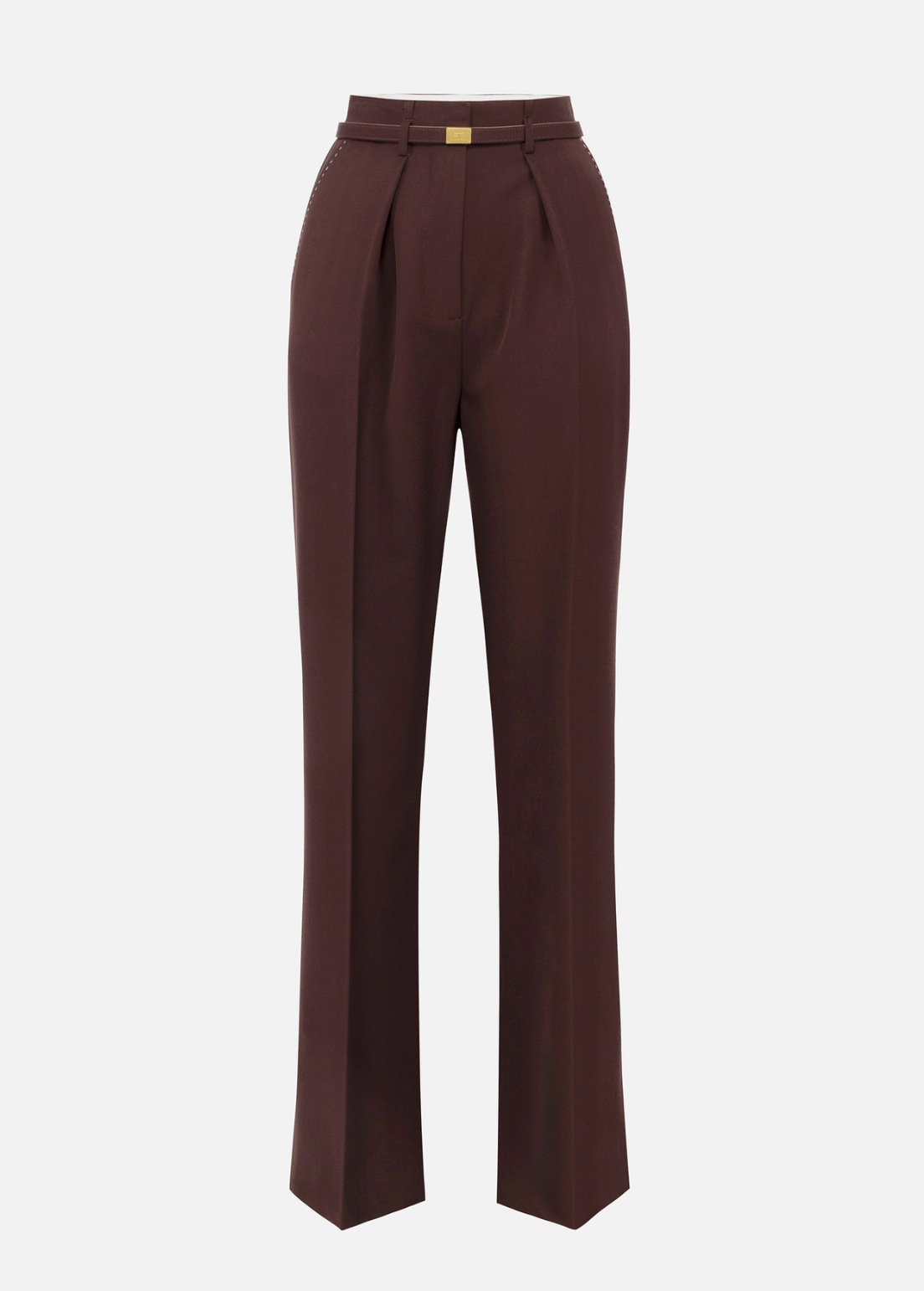 Twill Trouser with Contrast Topstitching