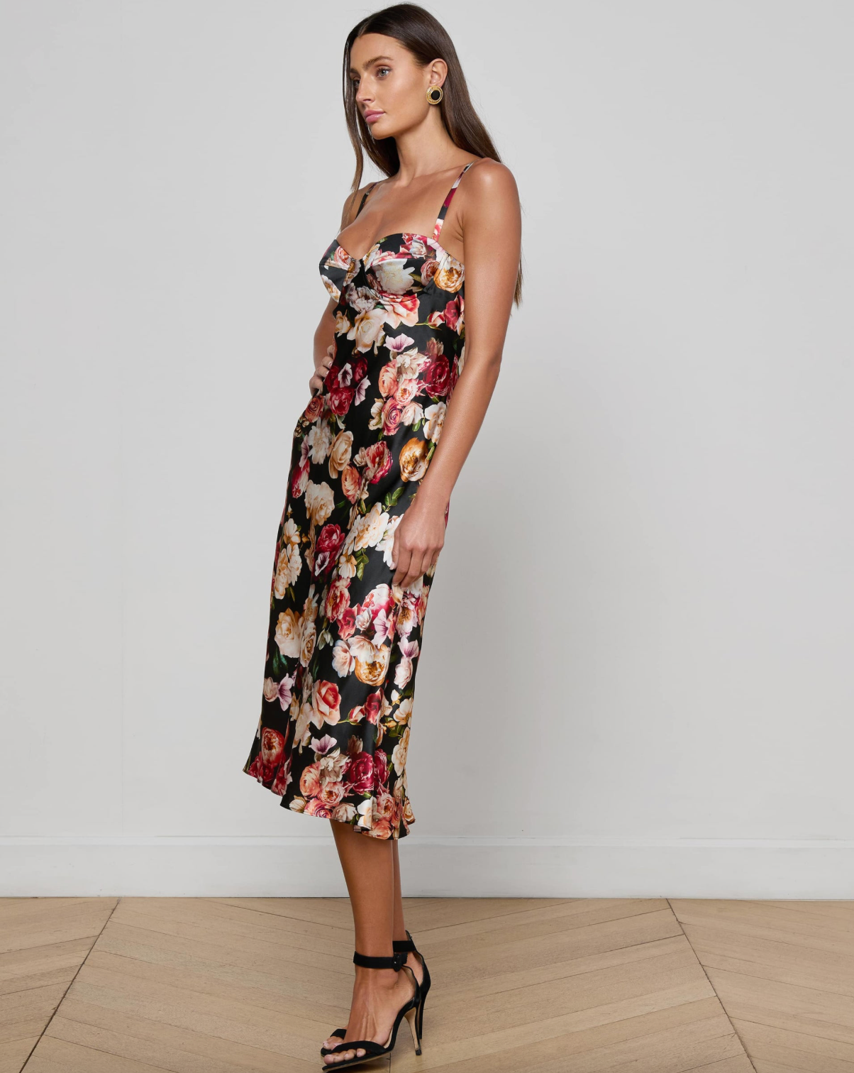 Solay Bias Cut Slip Dress