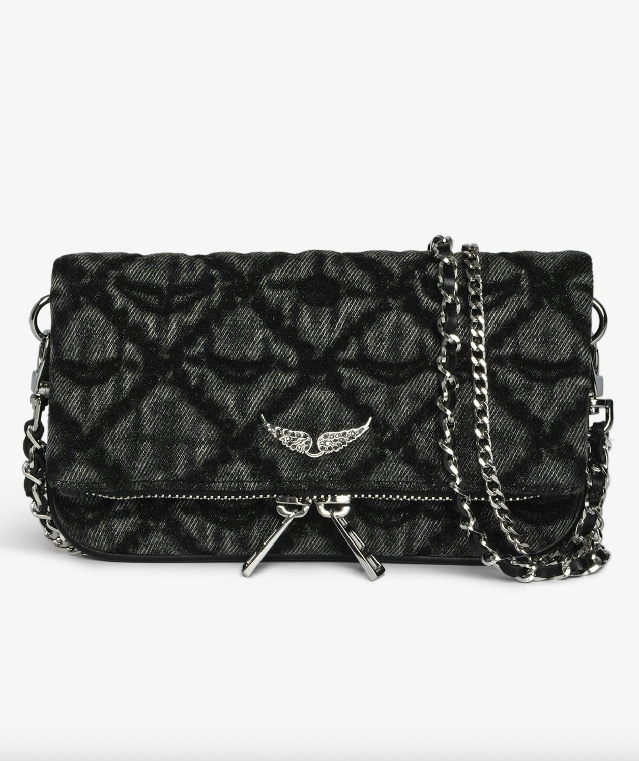 Rock II Denim Monogram Handbag