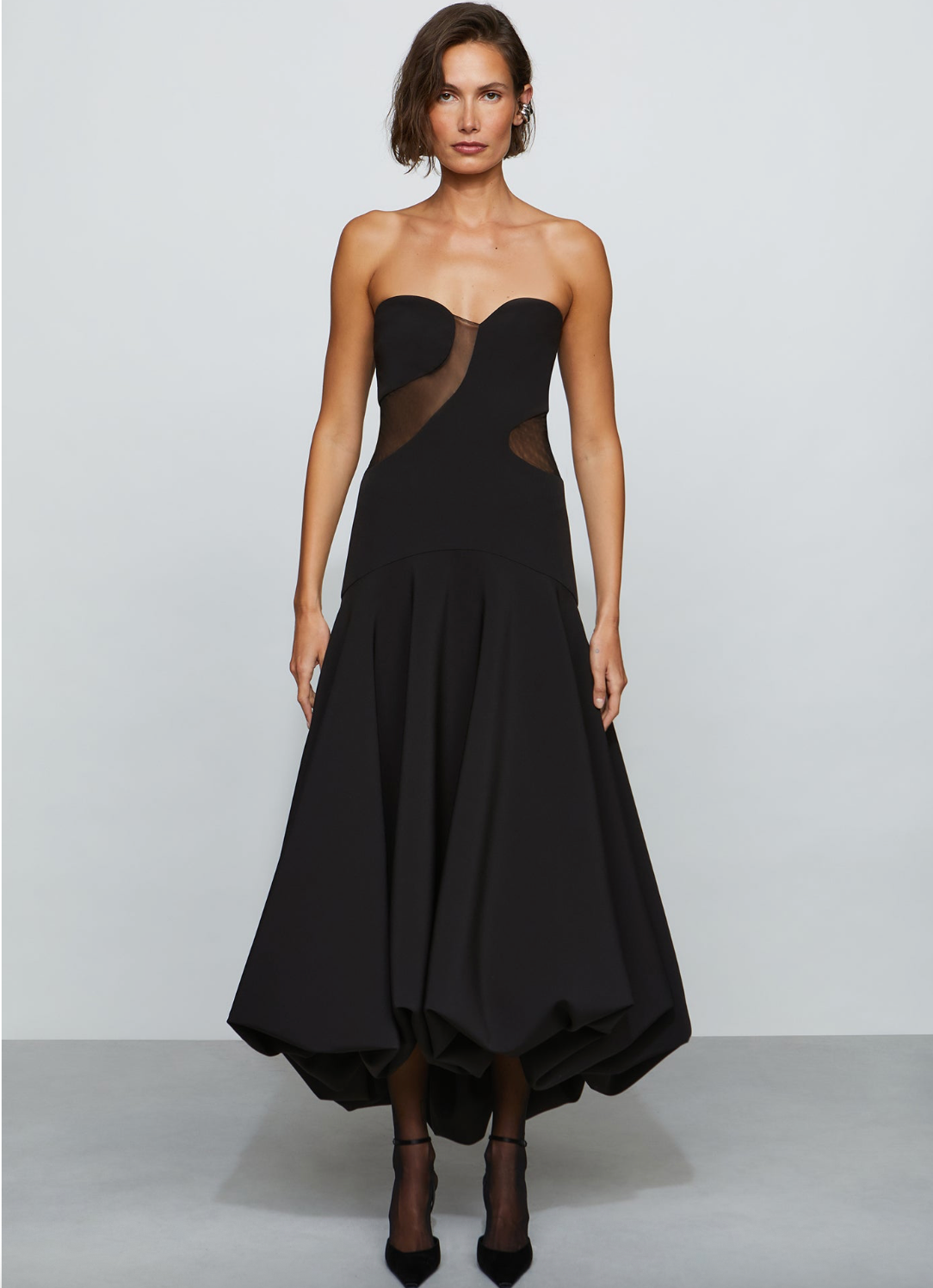 Daniella Bubble Dress 8 / Black Daniella Bubble Dress 8 / Black