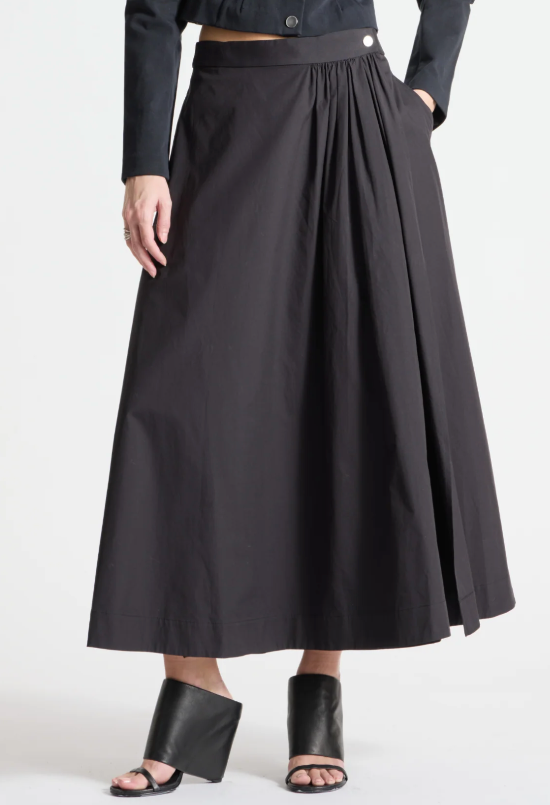 Flora Poplin Skirt