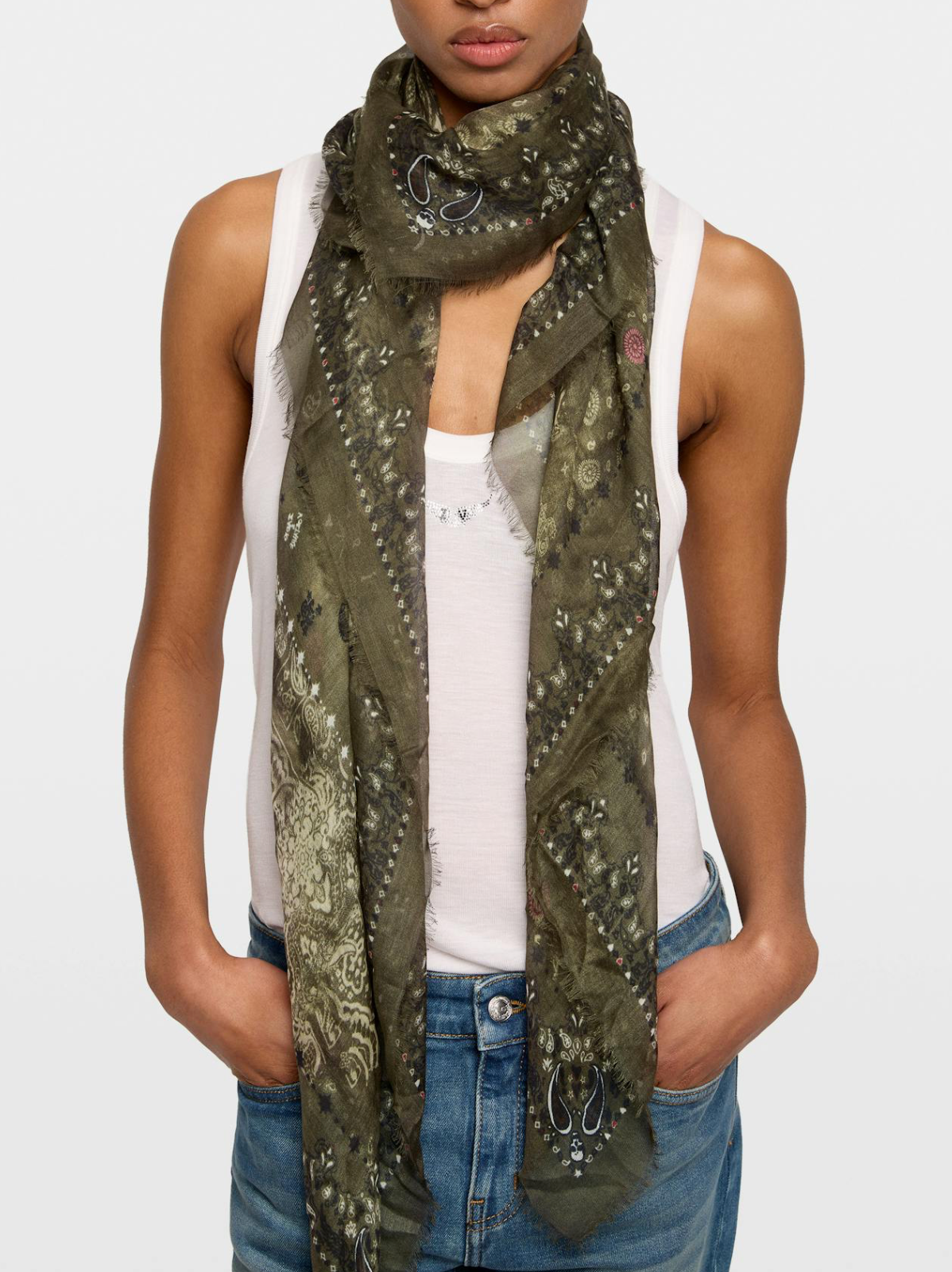Kerry Vintage Bandana Scarf